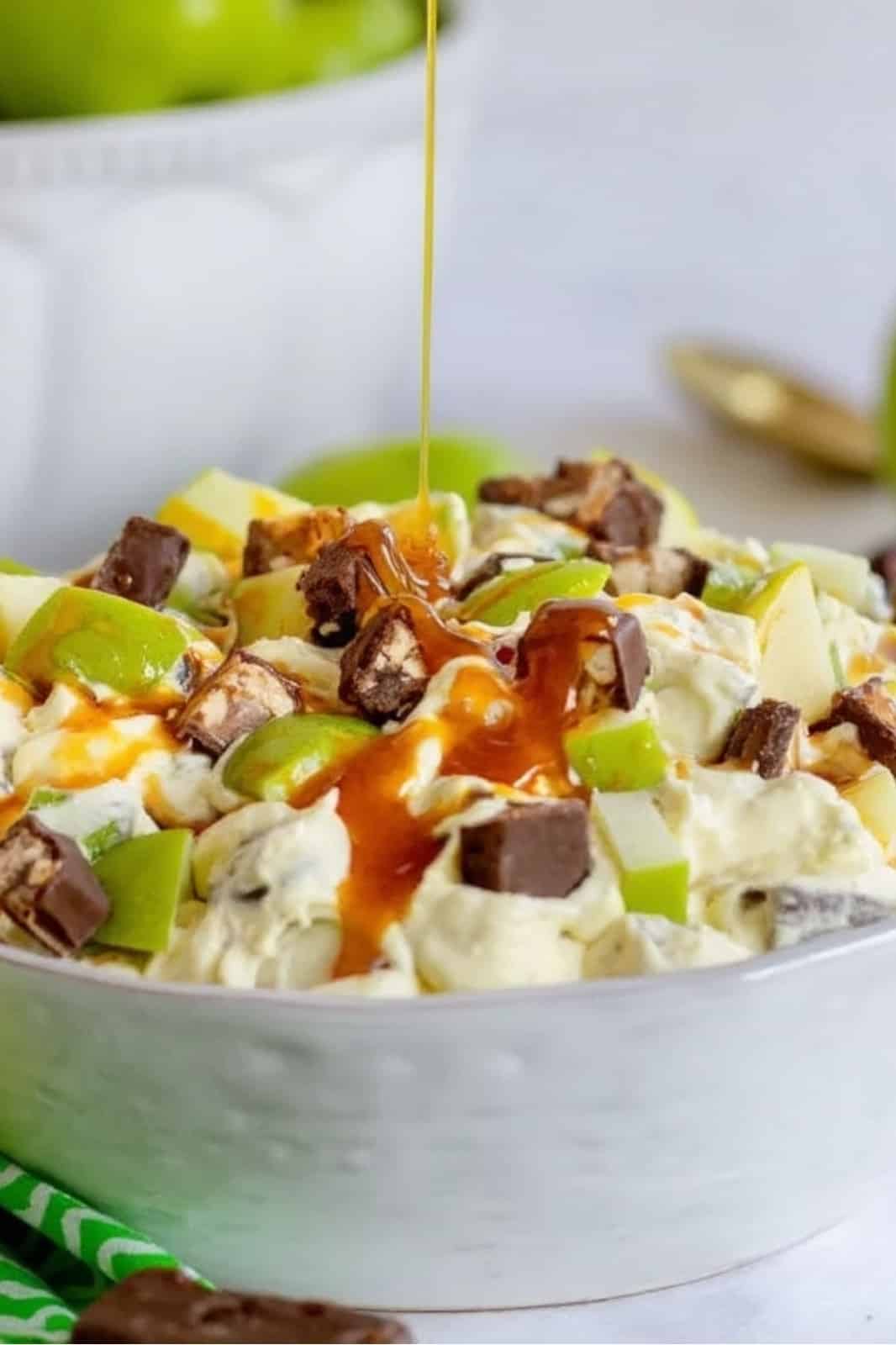 Caramel Apple Snickers Salad Recipe