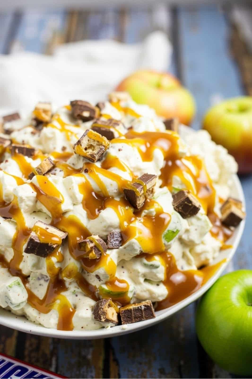 Caramel Apple Snickers Salad Recipe