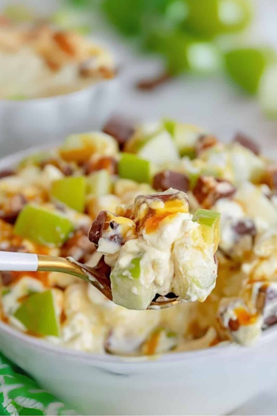 Caramel Apple Snickers Salad Recipe