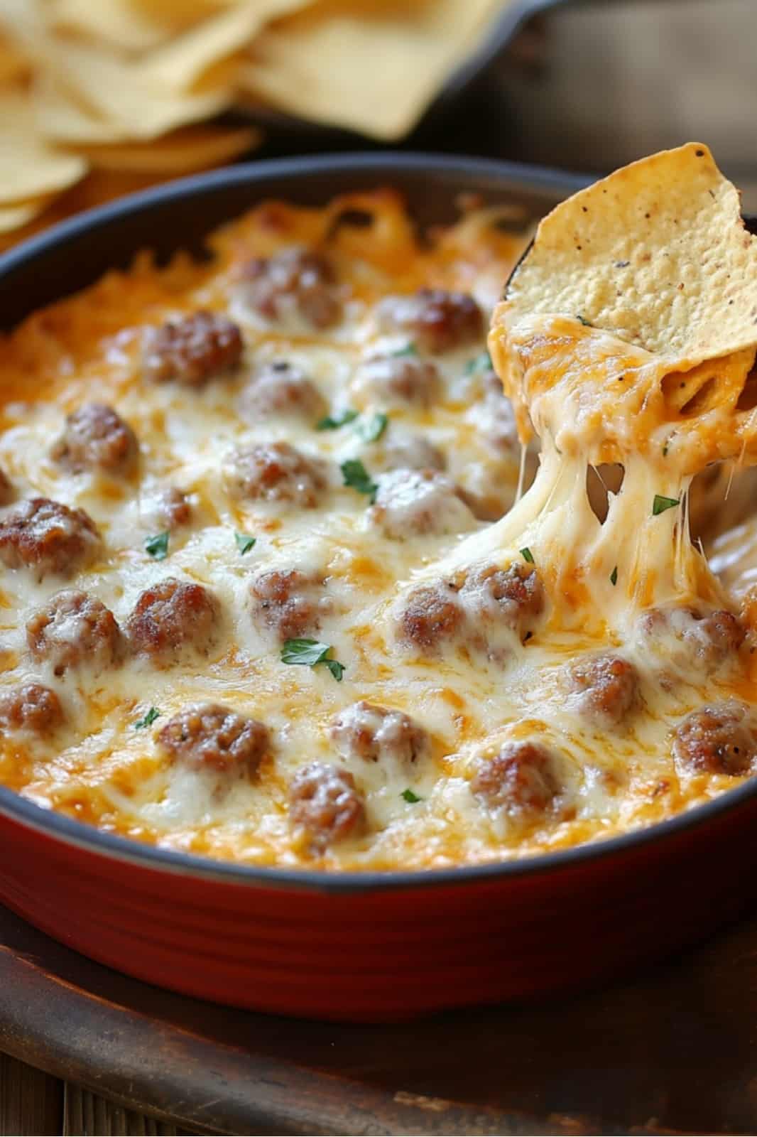 Hot Sausage Beer Cheese Dip Recipe