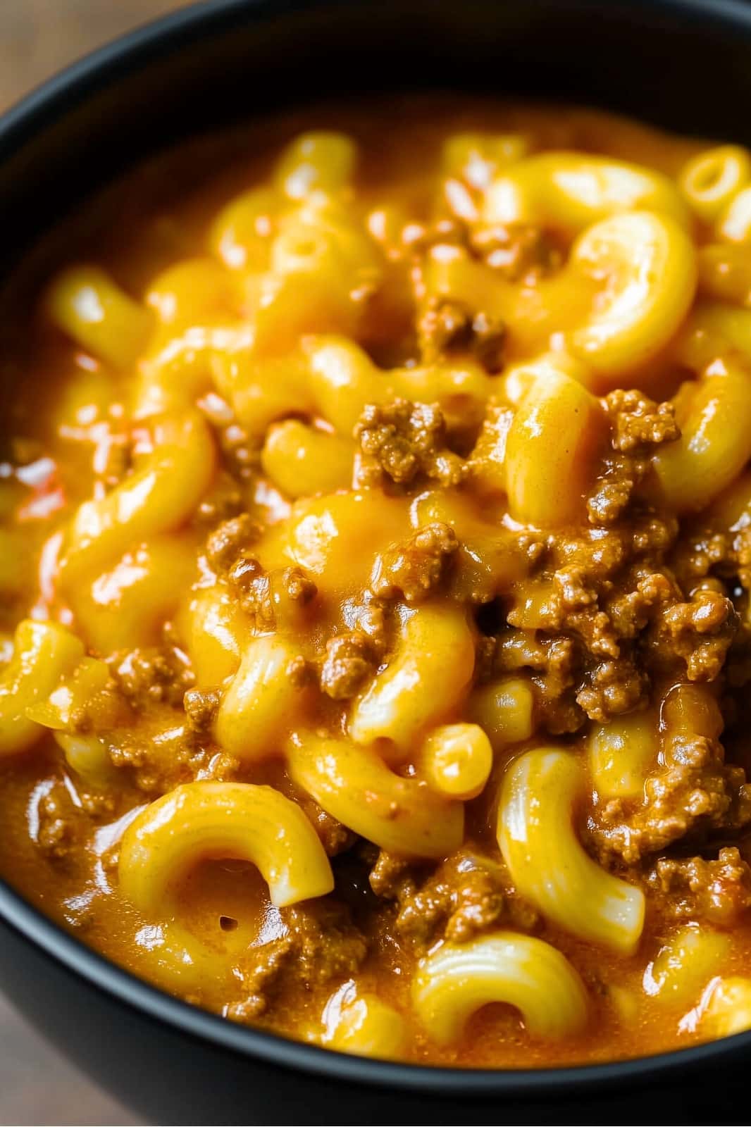 One-Pot Macaroni Cheeseburger Soup Recipe (No Velveeta!)