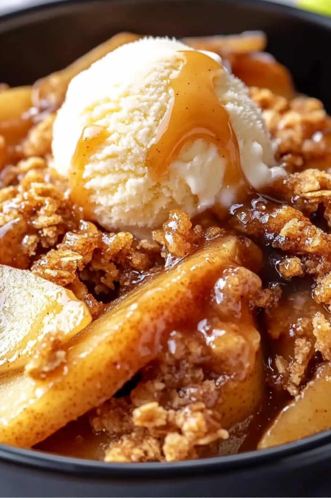 This Best Apple Crisp recipe is a cozy fall dessert with tender apples and a golden, crunchy oat topping. Serve it warm with ice cream for the ultimate treat! Ready in under an hour.