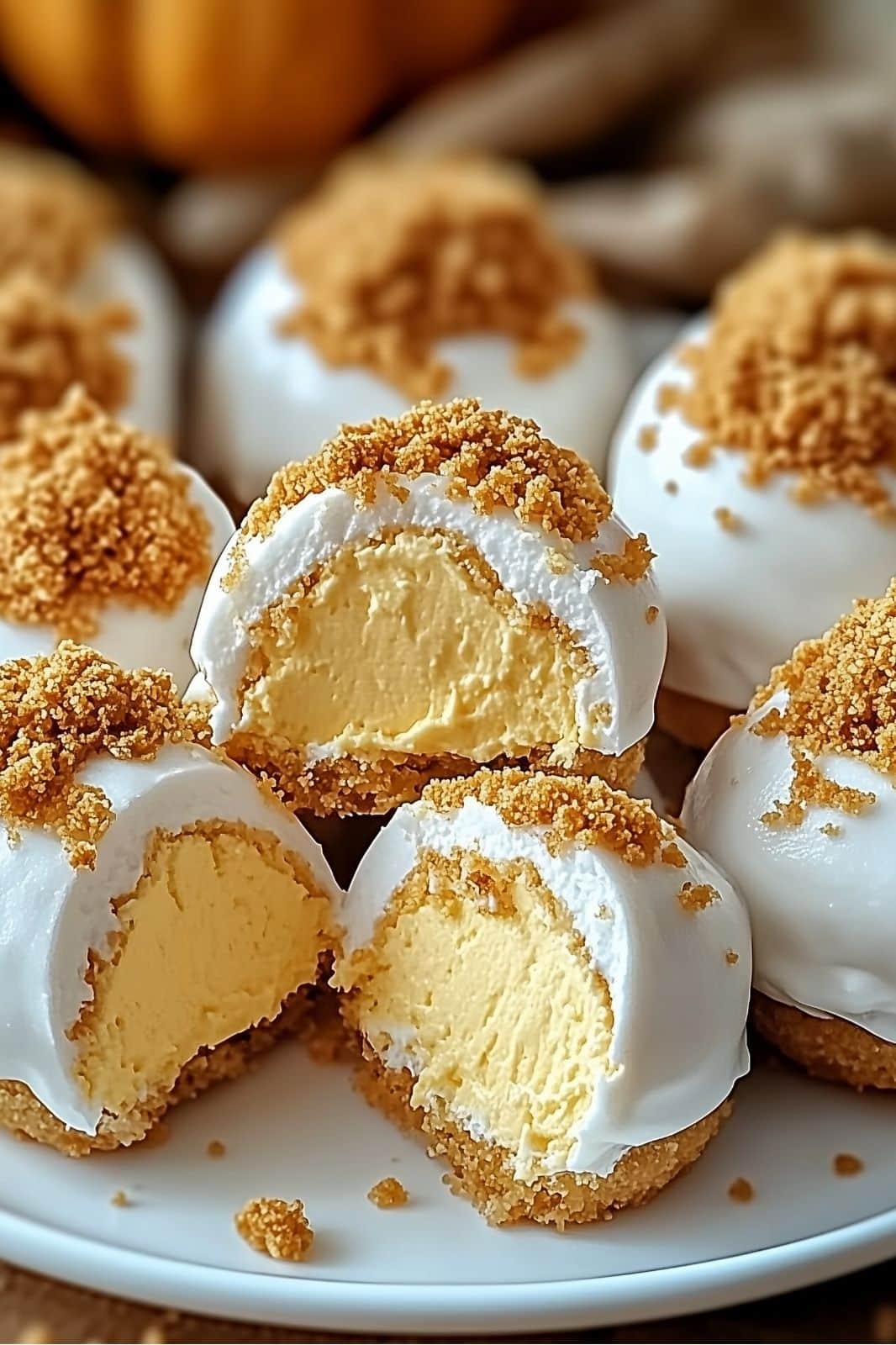 Who’s ready for a bite-sized pumpkin treat that’ll make your taste buds do a happy dance? These No-Bake Pumpkin Cheesecake Balls are my new go-to when I want something sweet, pumpkin-y, and, well, no-bake (because sometimes we just don’t feel like turning on the oven, right?). These little delights are creamy, packed with pumpkin spice goodness, and super easy to whip up. My family loves them—they don’t last long in the fridge!