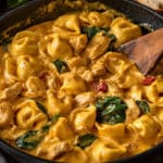 This Marry Me Chicken Tortellini recipe combines tender chicken, cheese tortellini, and a creamy sun-dried tomato sauce for a deliciously comforting meal! Ready in 30 minutes, perfect for weeknights.