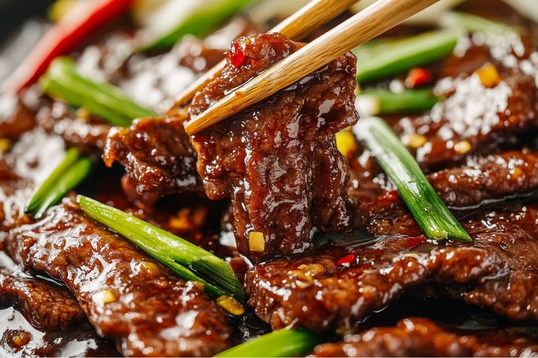 Crispy Homemade Mongolian Beef Recipe