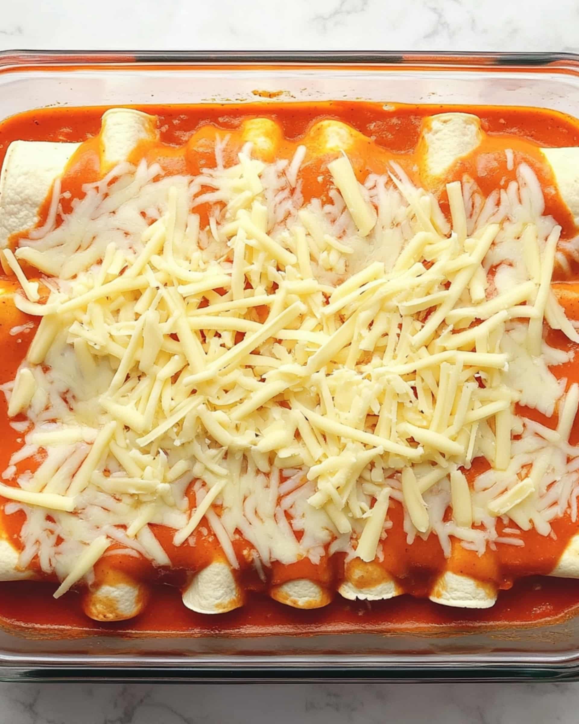 Cheesy Beef & Bean Enchiladas Recipe