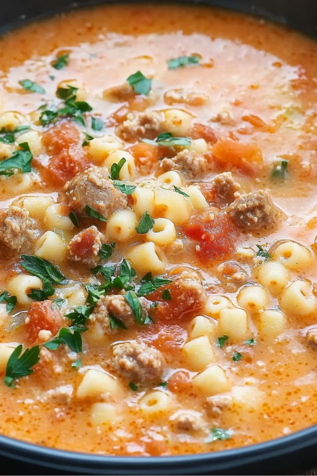 This Creamy Parmesan Italian Sausage Ditalini Soup Recipe is a rich and hearty meal made with Italian sausage, pasta, and a creamy broth. Ready in just 25 minutes, it’s perfect for a cozy weeknight dinner!