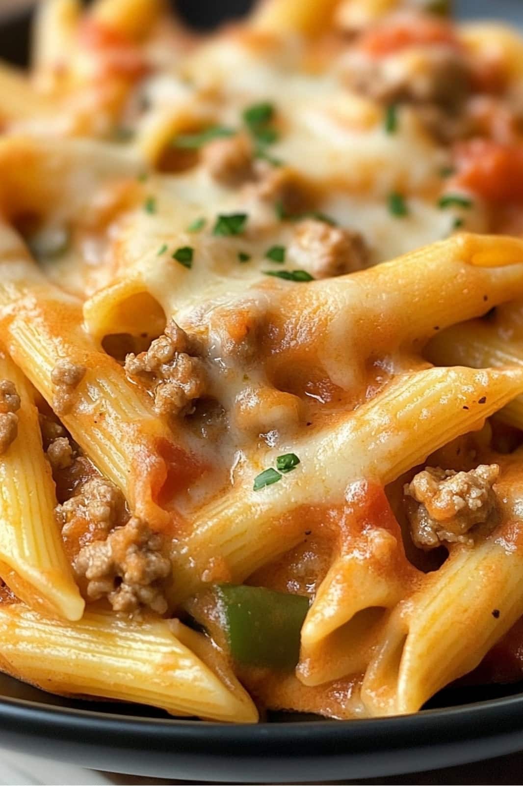 Creamy Rotel Pasta with Ground Beef Recipe