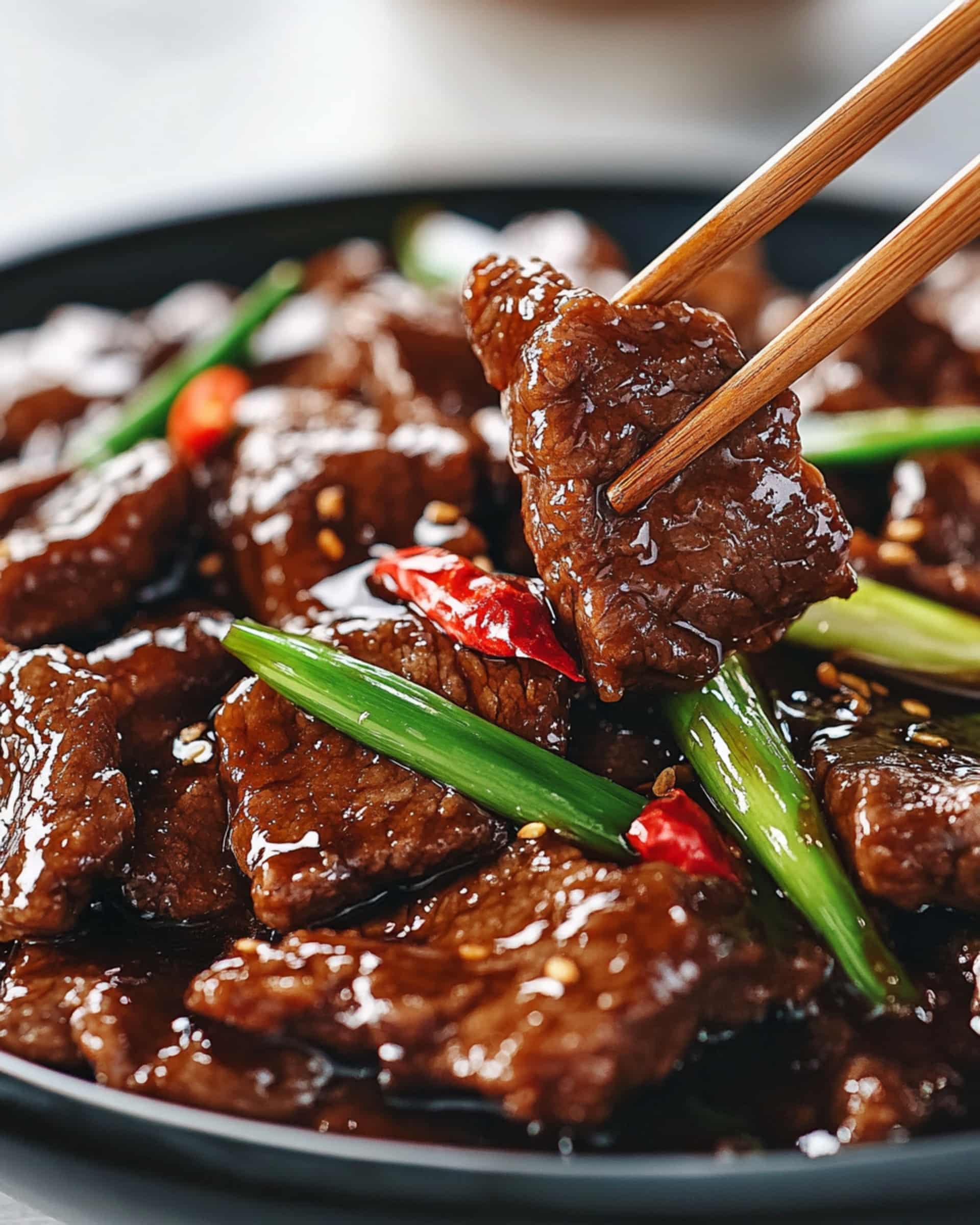 Crispy Homemade Mongolian Beef Recipe