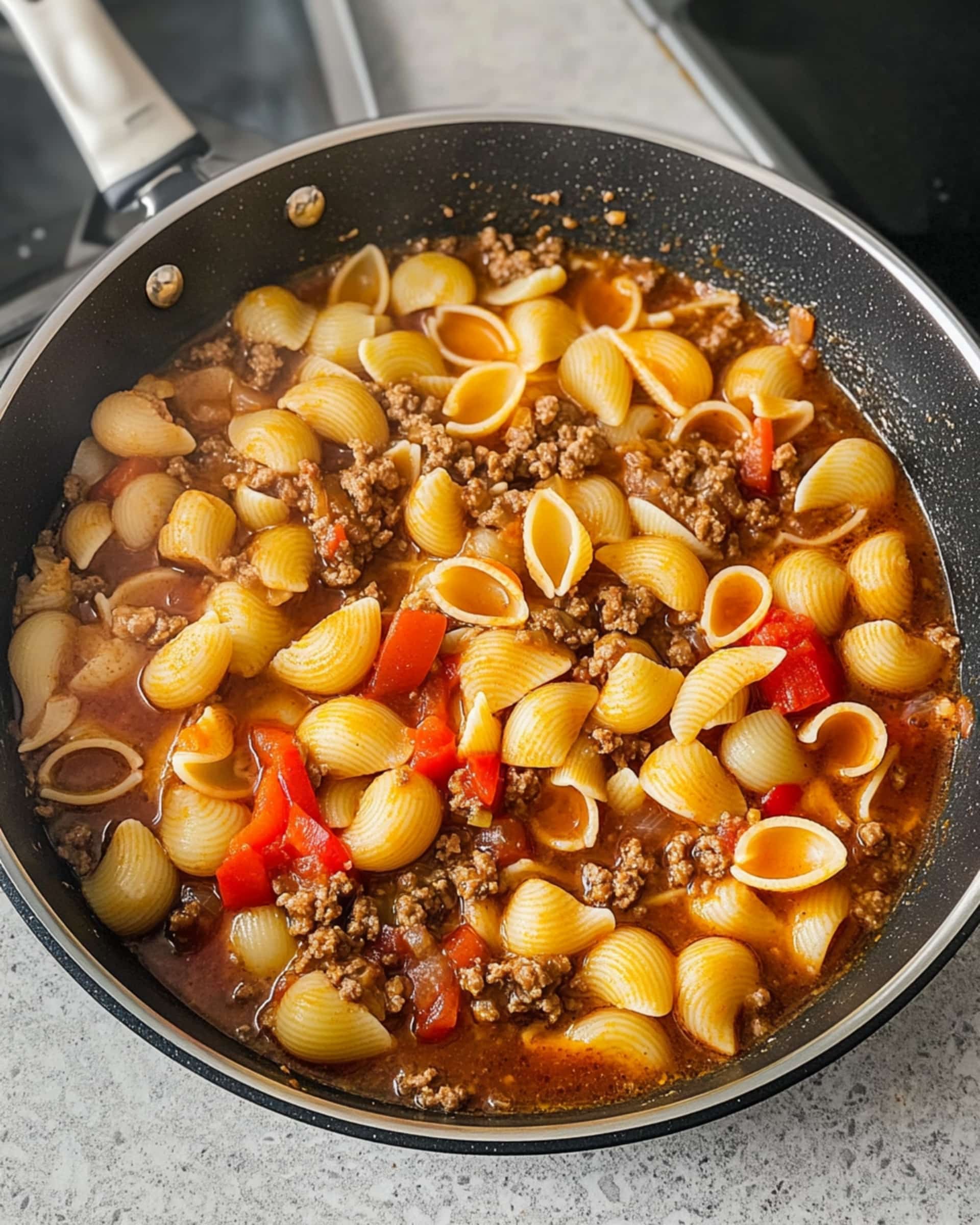 Easy Ground Beef Taco Pasta Recipe