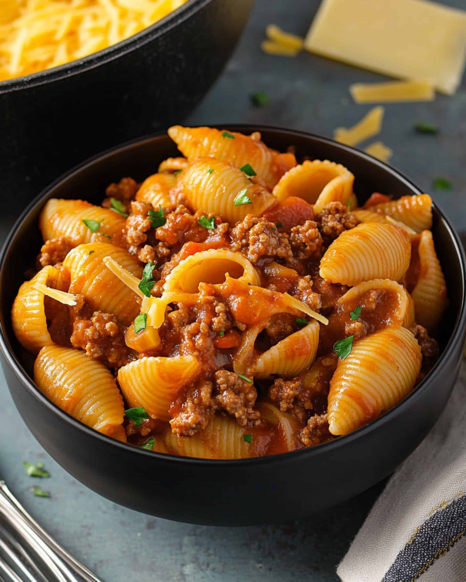 Easy Ground Beef Taco Pasta Recipe