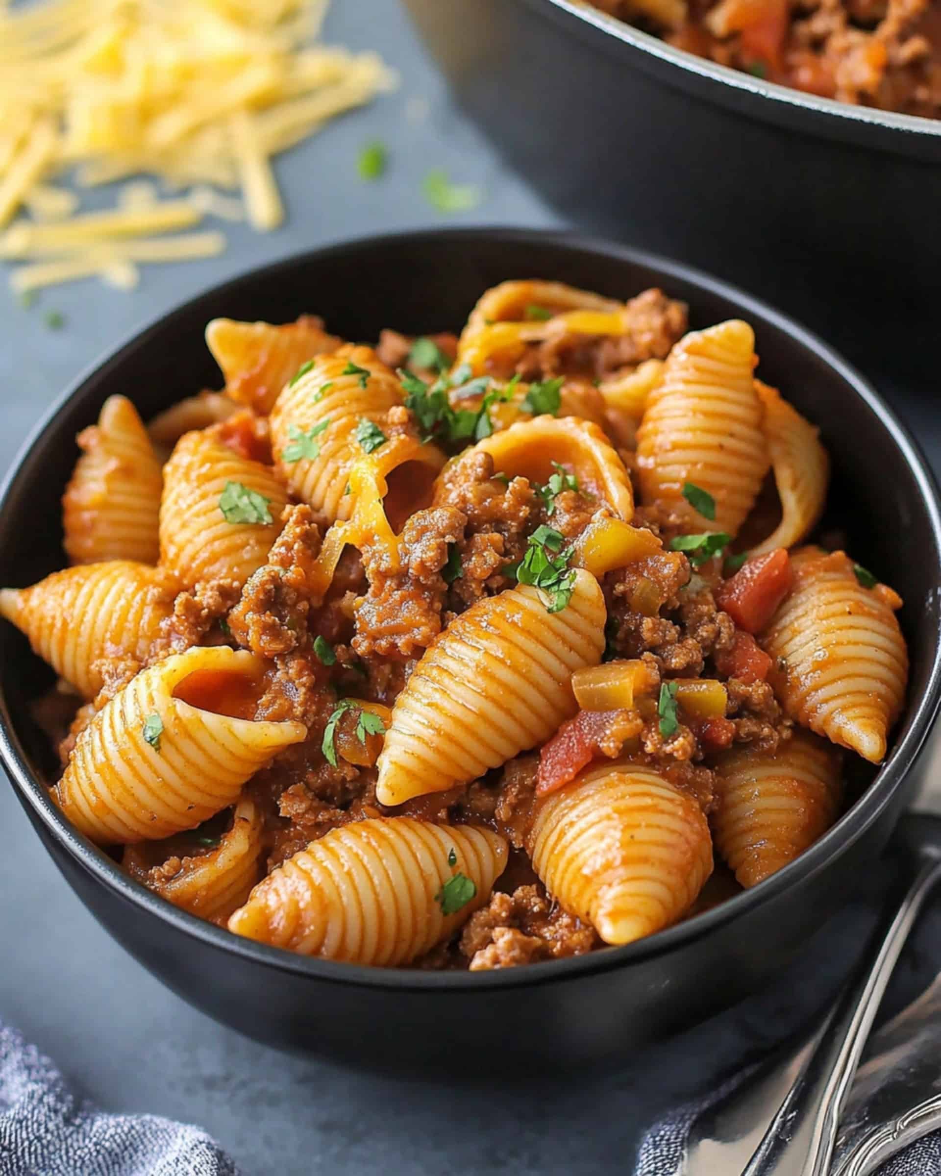 Easy Ground Beef Taco Pasta Recipe