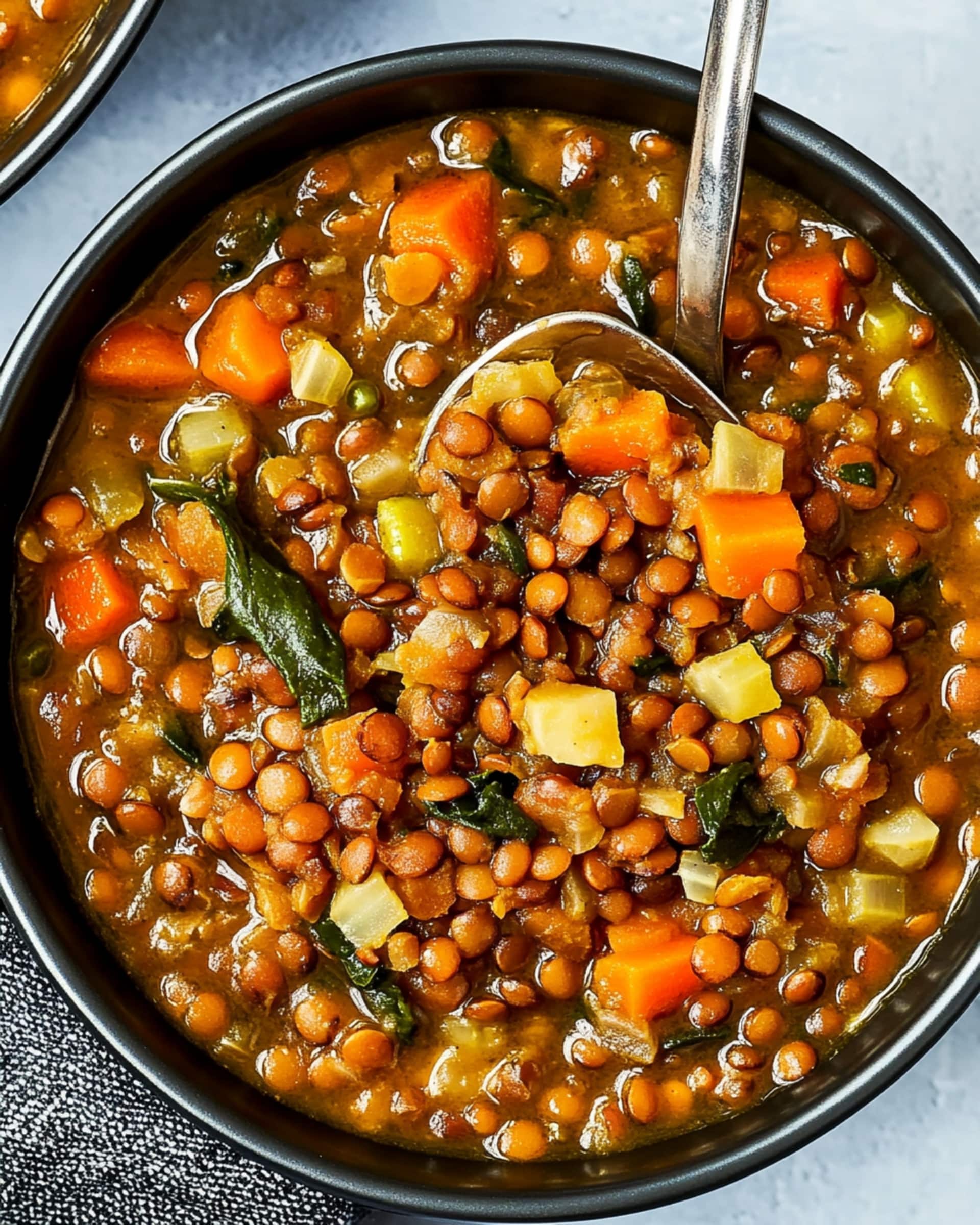 One-Pot Lentil Veggie Soup Recipe