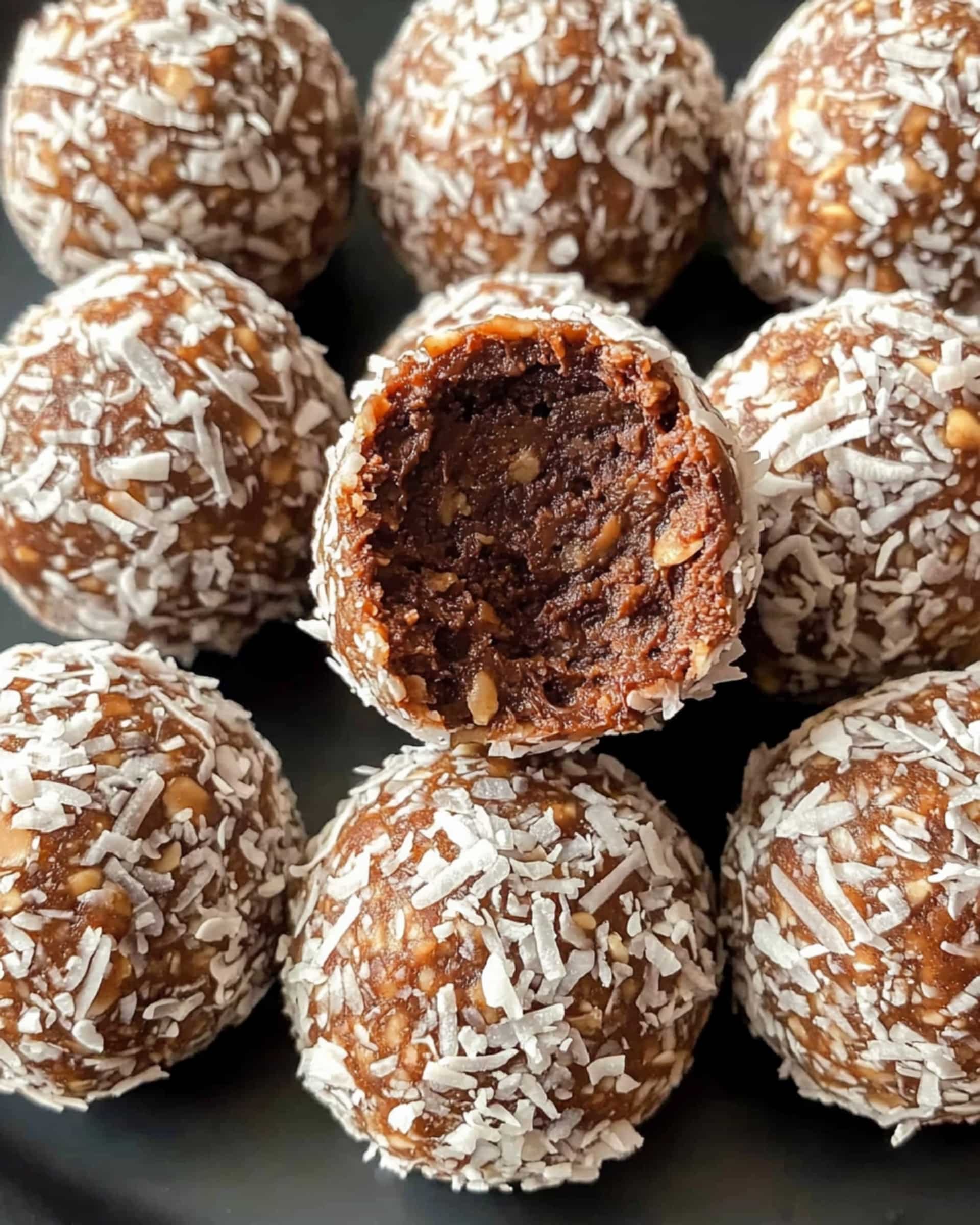 No-Bake Coconut Energy Balls Recipe