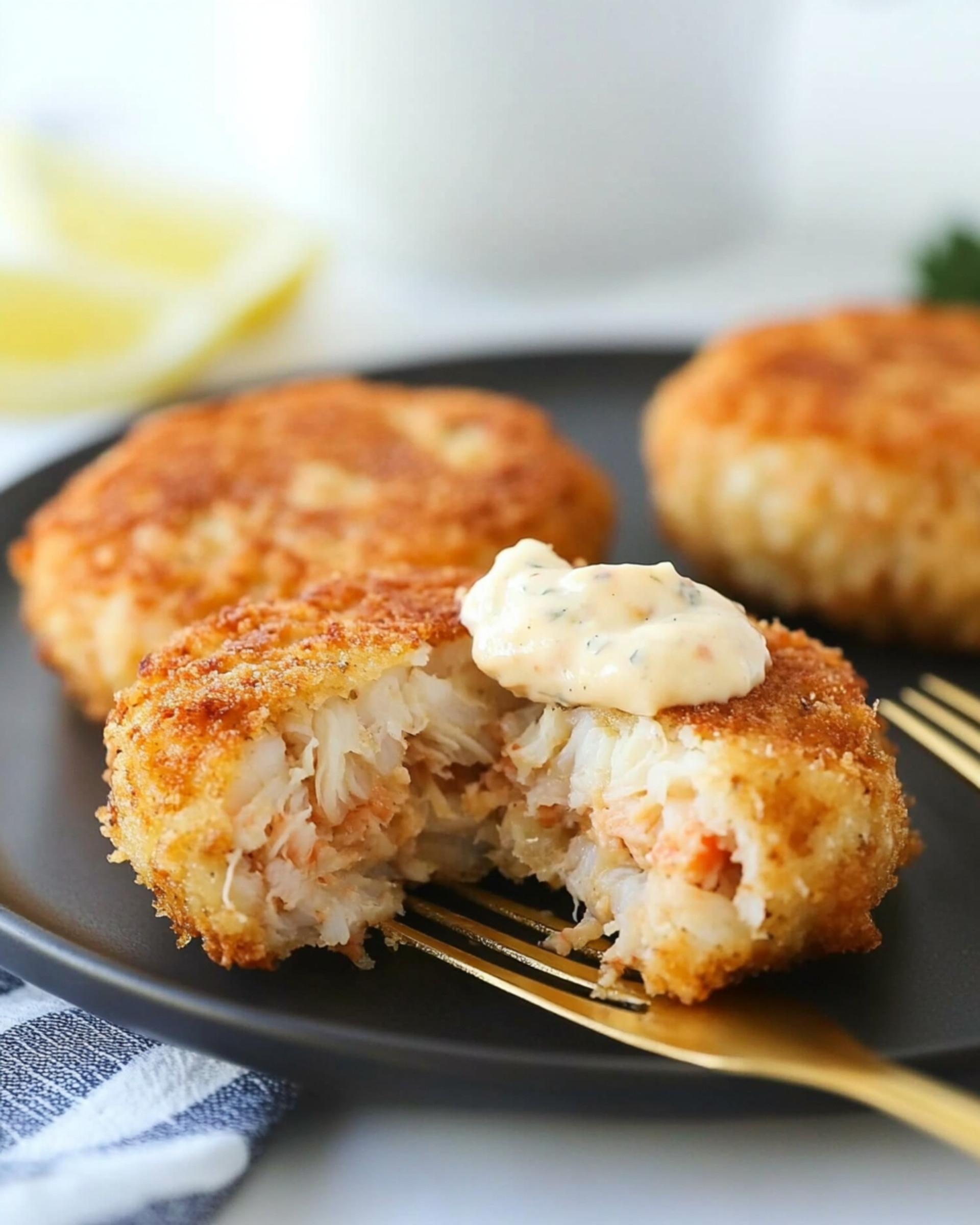 Air Fryer Crab Cakes Recipe