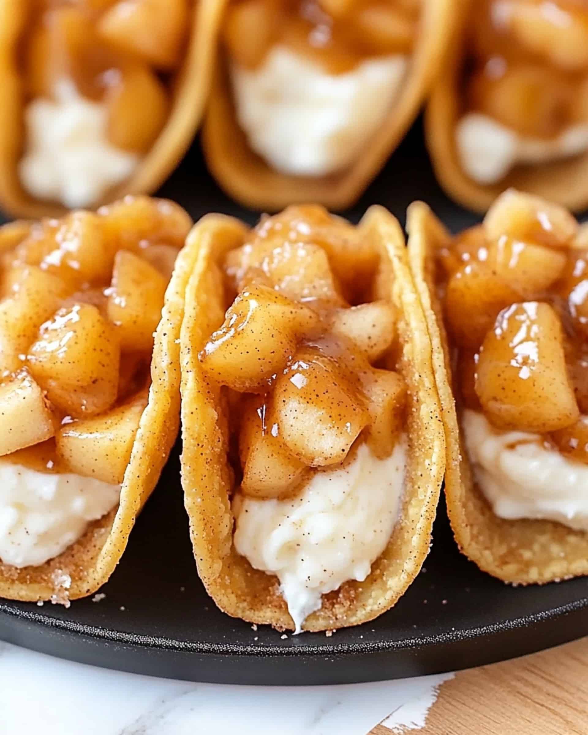 Apple Cheesecake Tacos Recipe