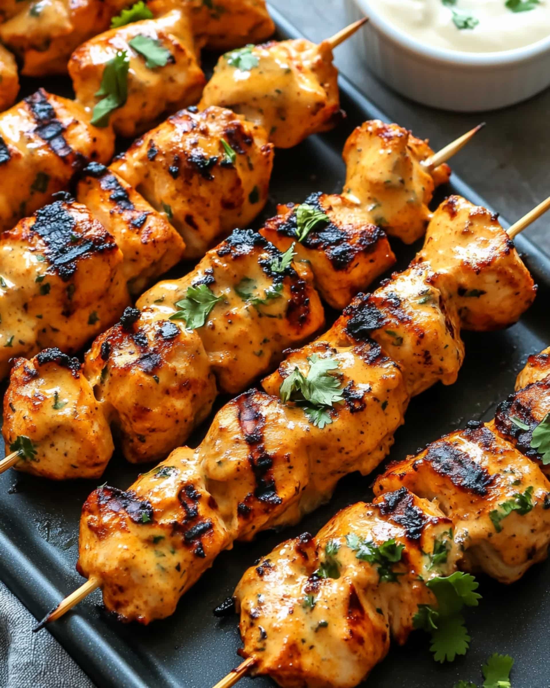 Bang Bang Chicken Skewers Recipe