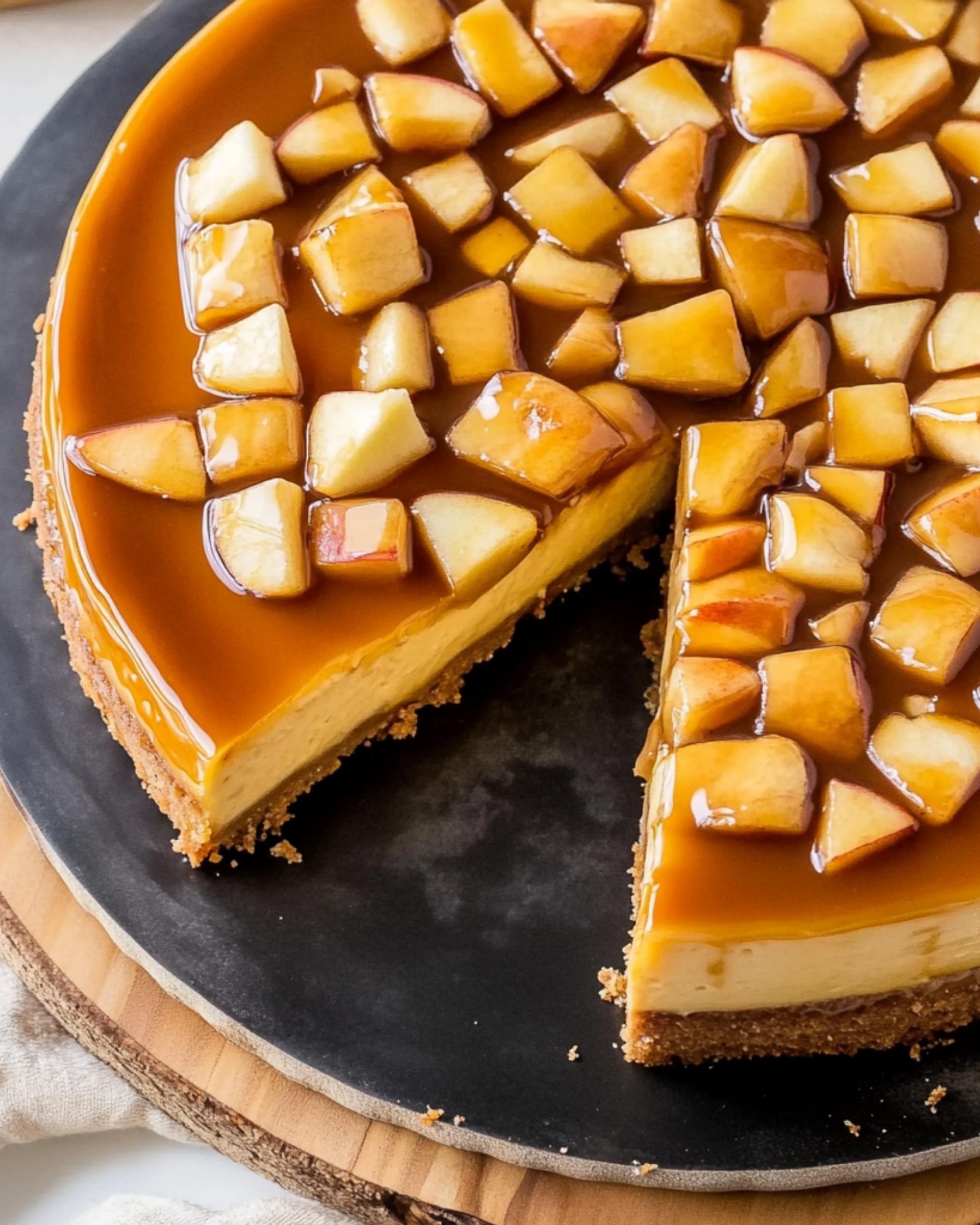 Caramel Apple Cheesecake Recipe