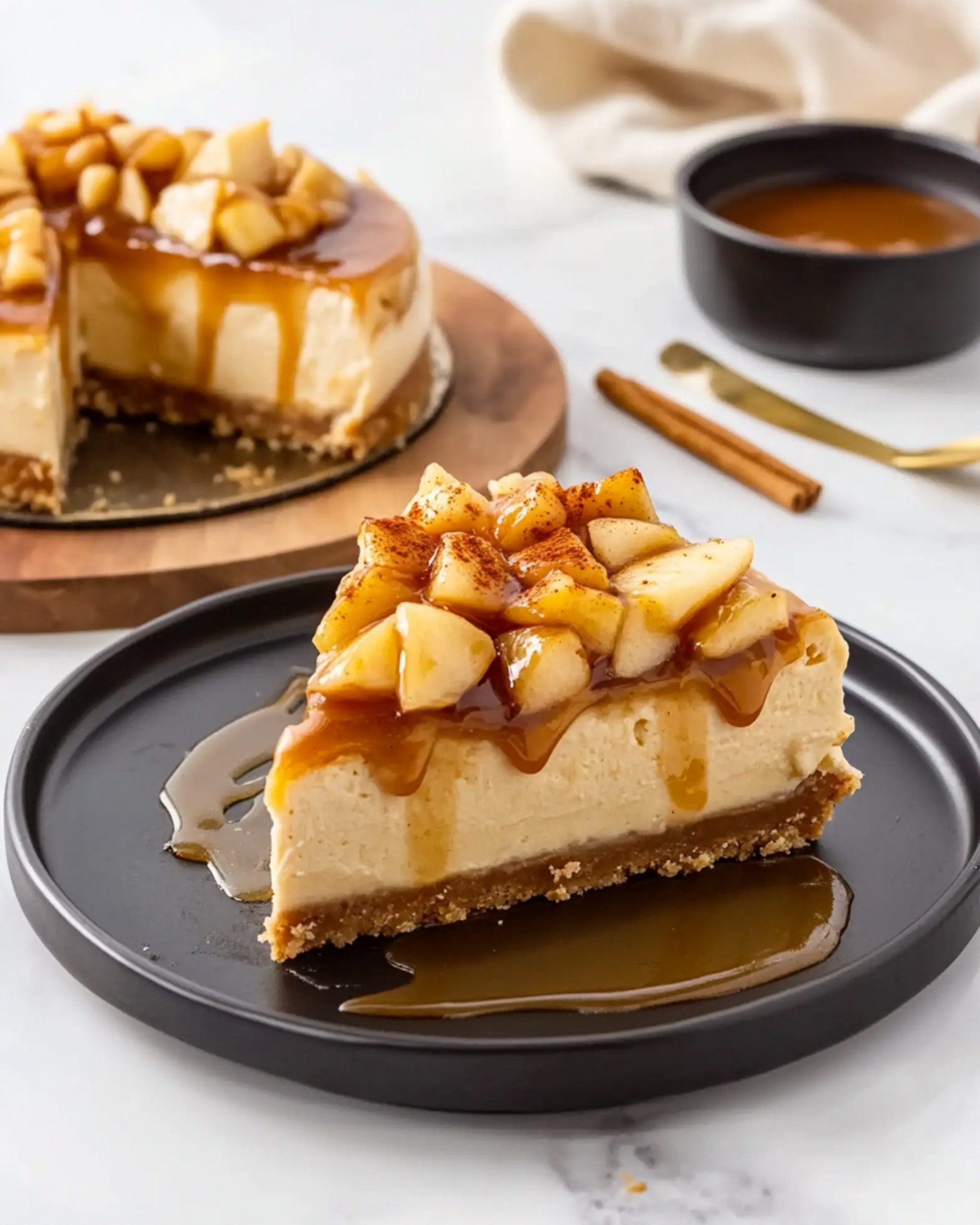 Caramel Apple Cheesecake Recipe