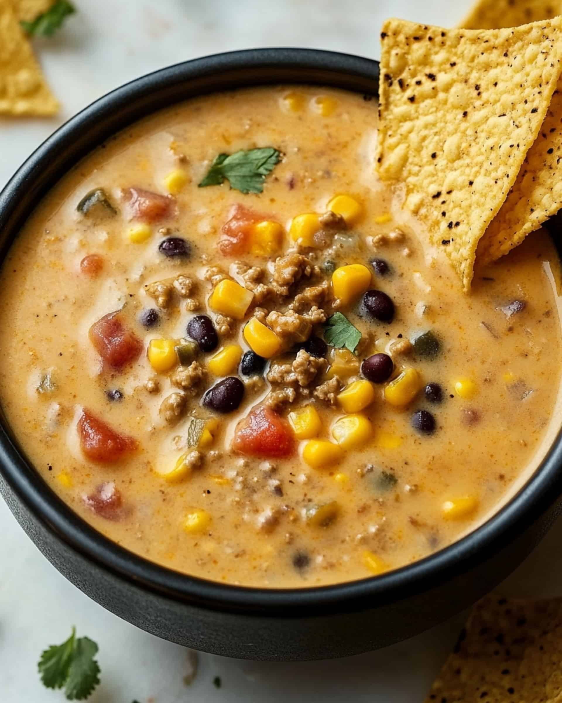 Cheesy Enchilada Chili Recipe