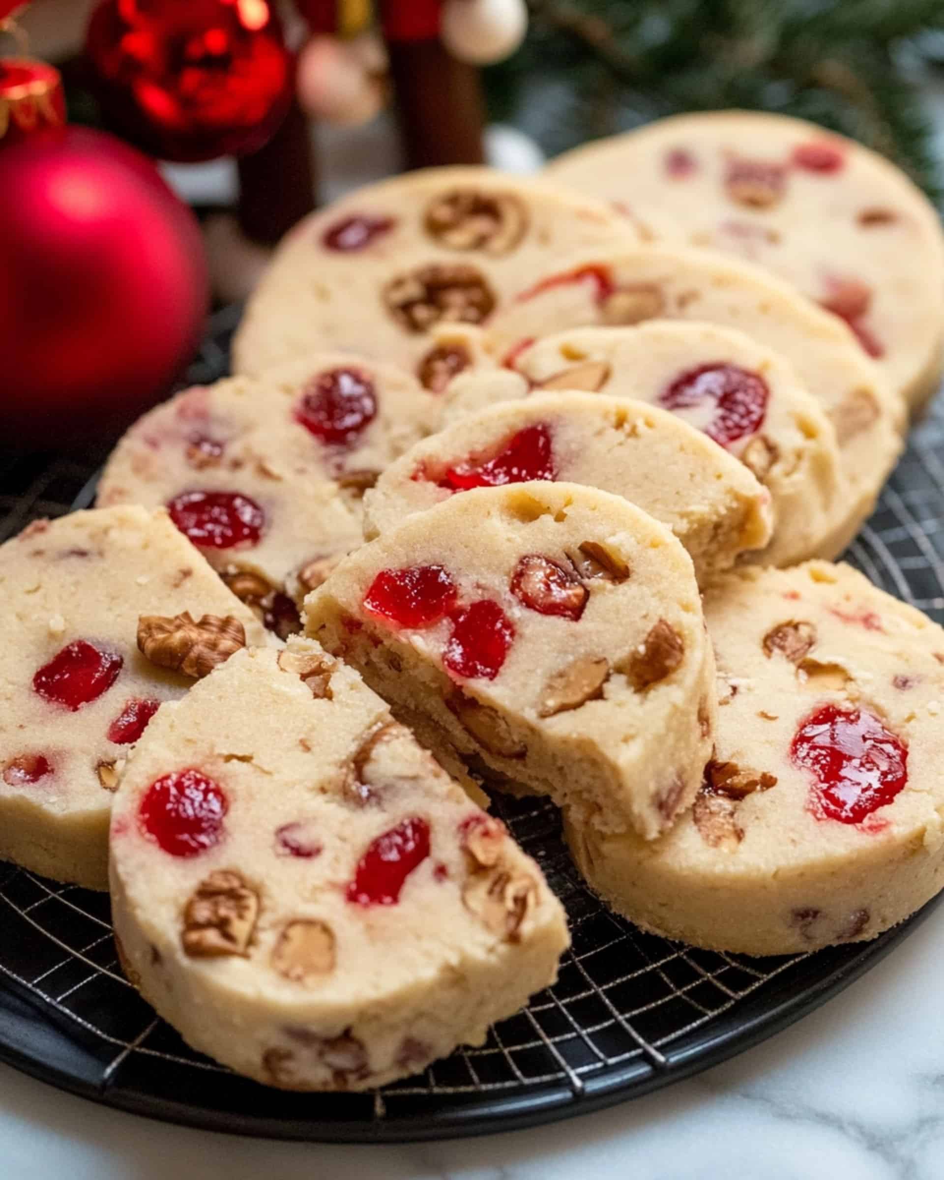 Cherry Christmas Cookies Recipe