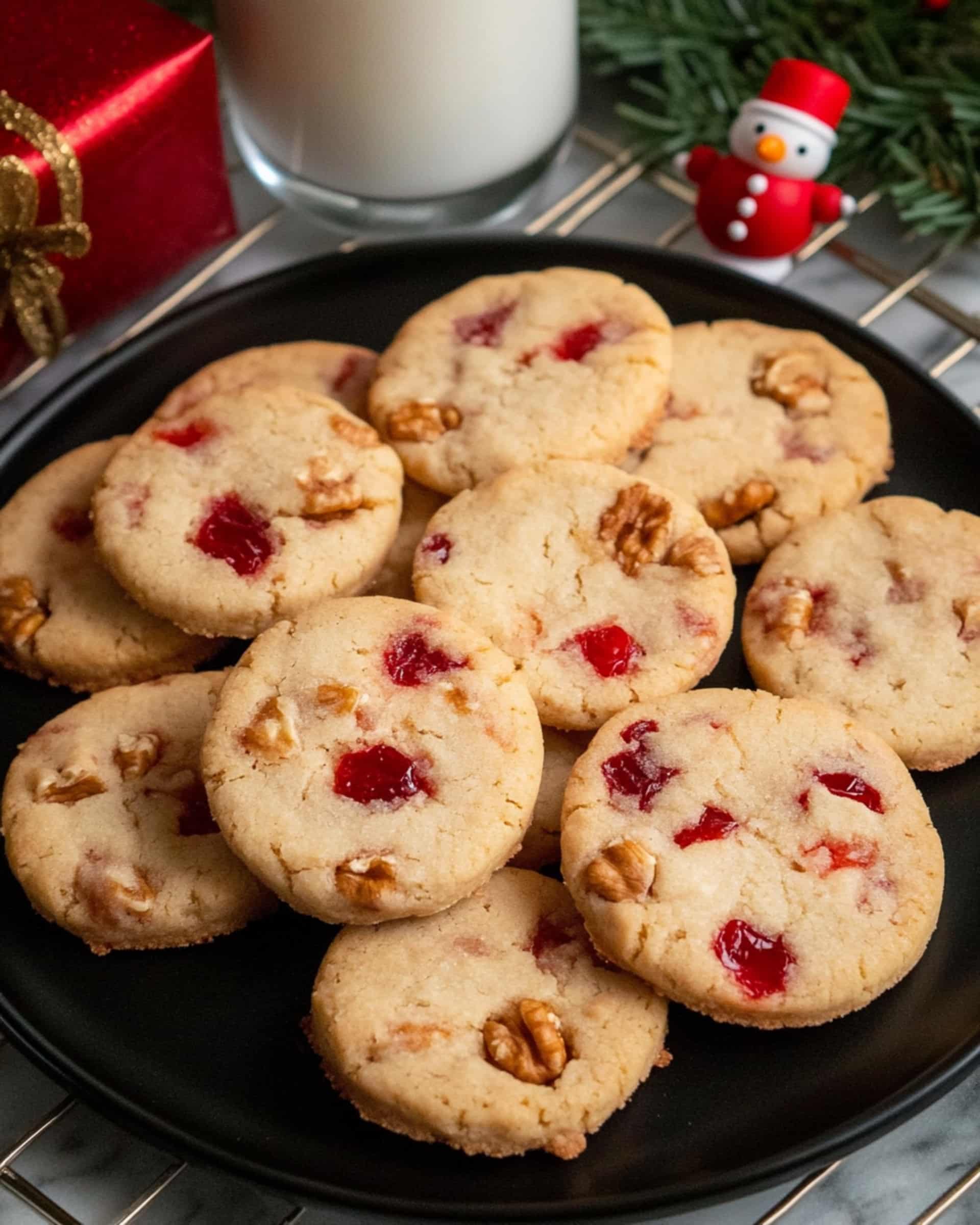 Cherry Christmas Cookies Recipe