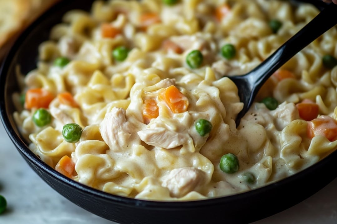 Chicken Pot Pie Noodle Recipe