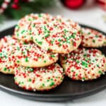 Christmas Cookies with Sprinkles Recipe