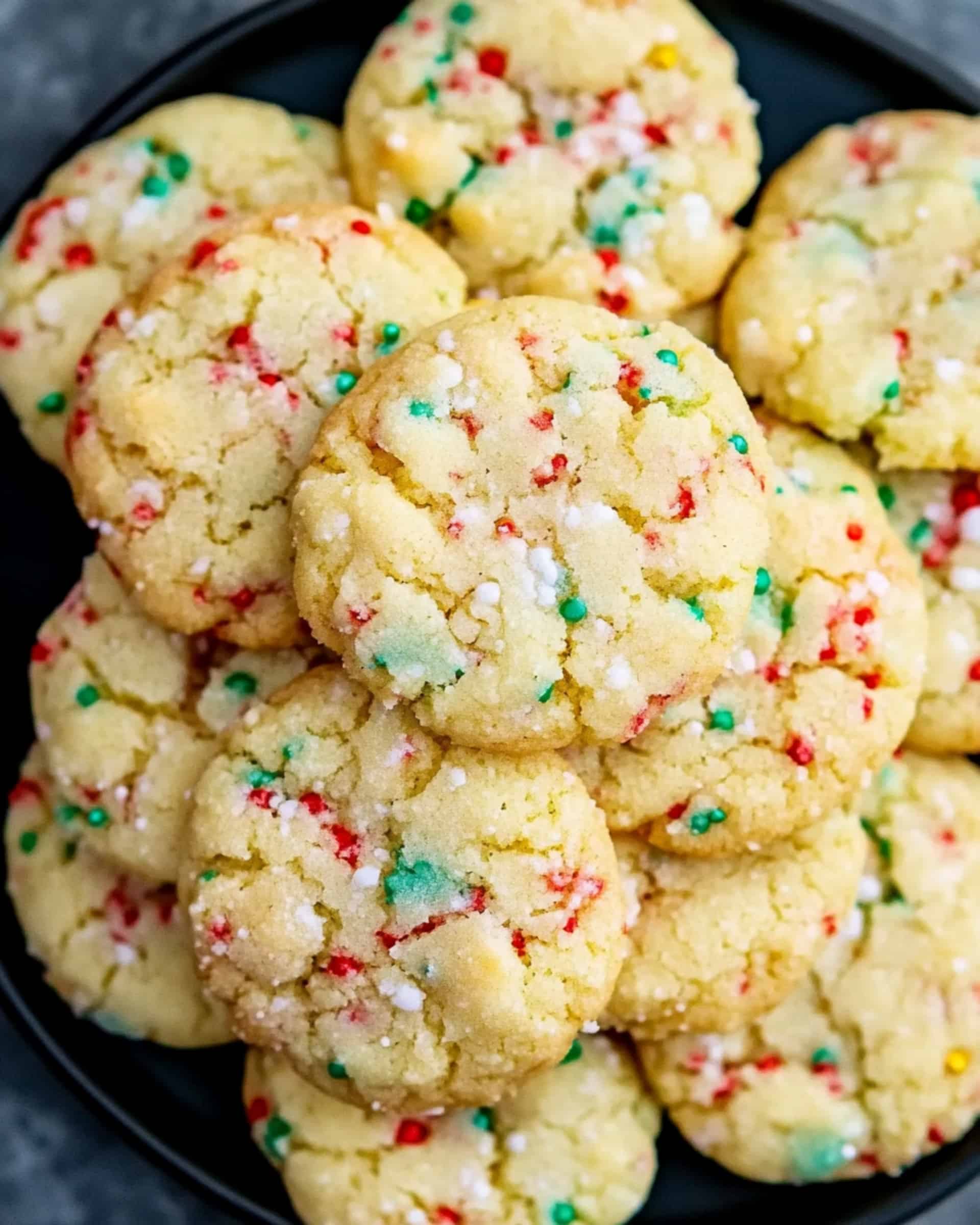 Christmas Gooey Butter Cookies Recipe