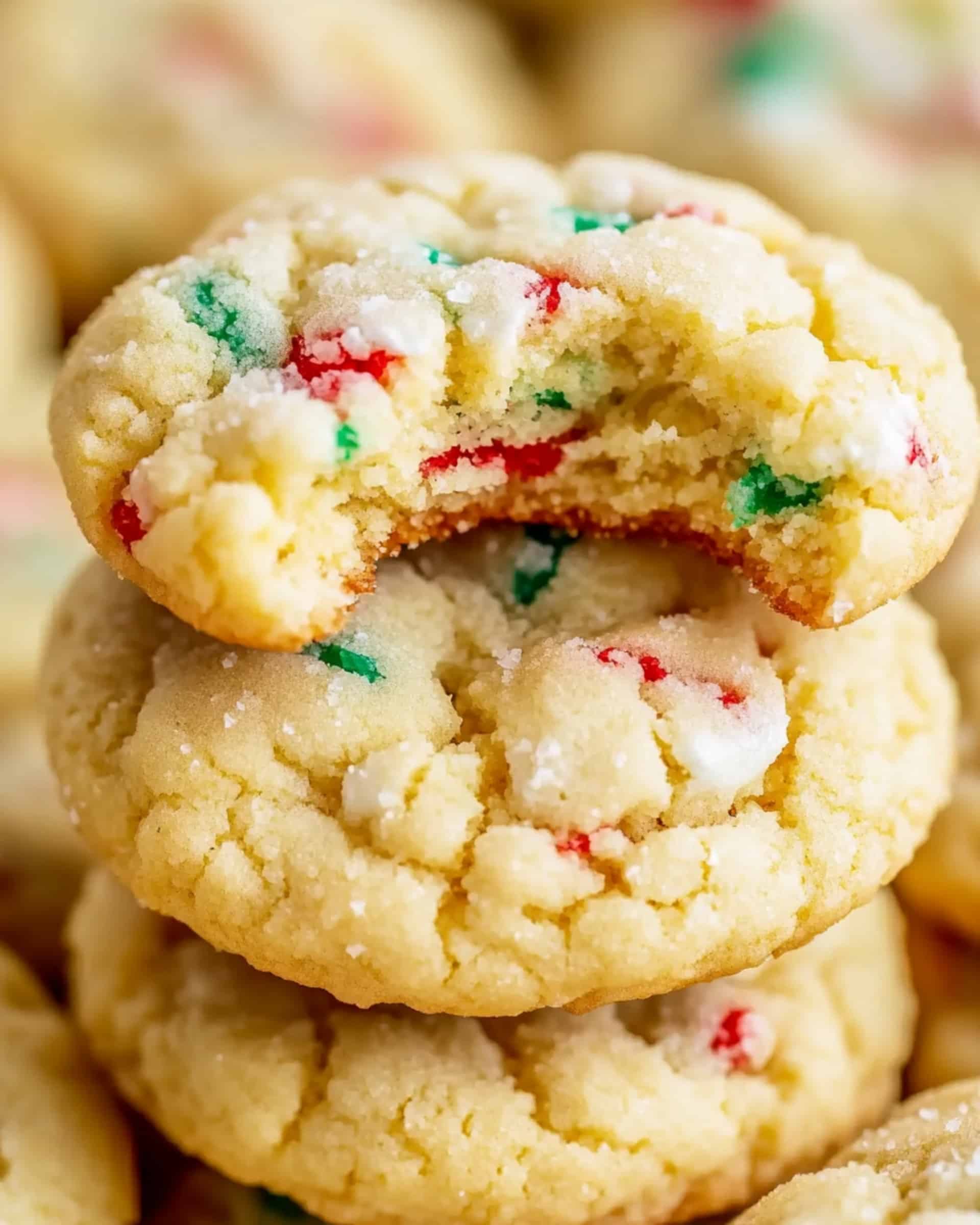 Christmas Gooey Butter Cookies Recipe