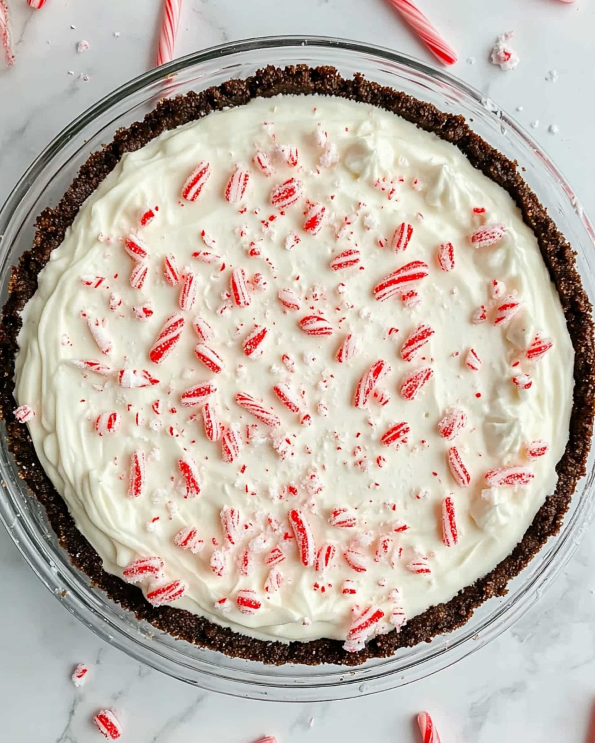 Christmas Peppermint Pie Recipe