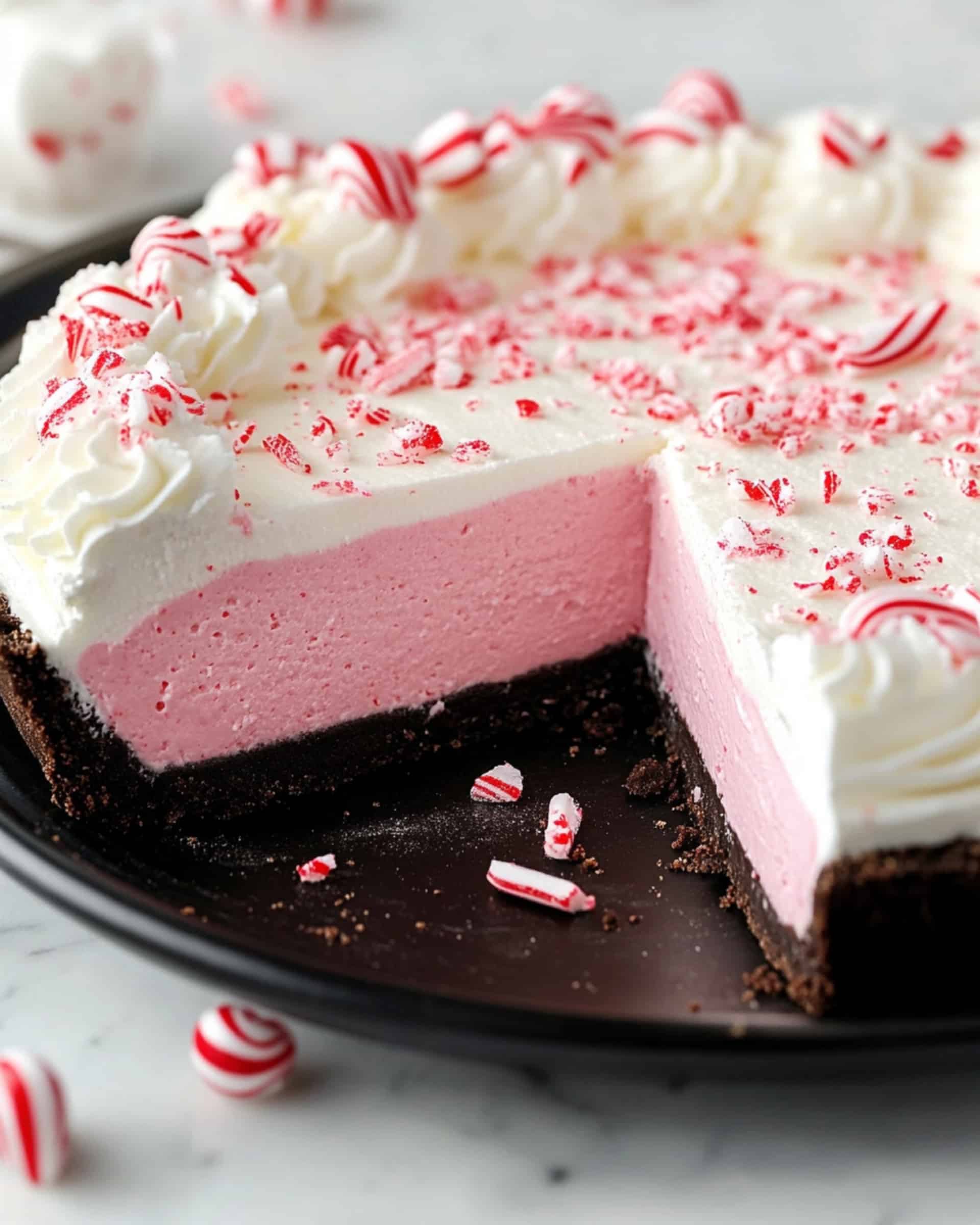 Christmas Peppermint Pie Recipe