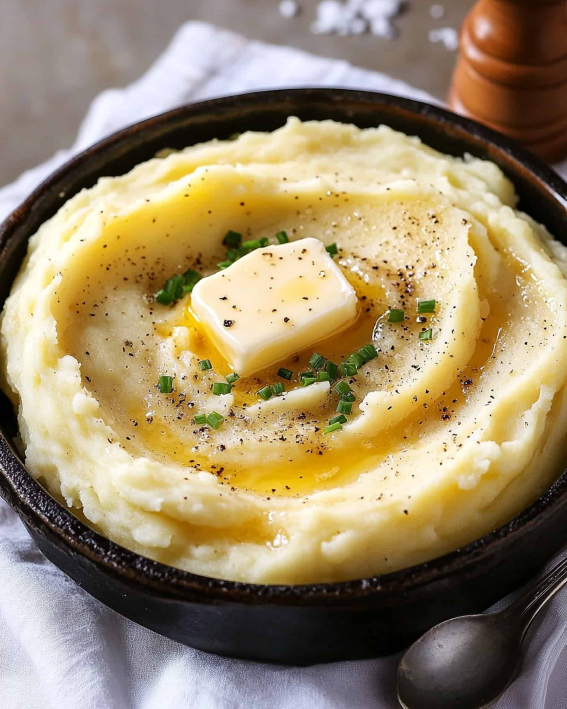 Easy Creamy Mashed Potatoes Recipe