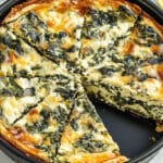 Easy Crustless Spinach Quiche Recipe