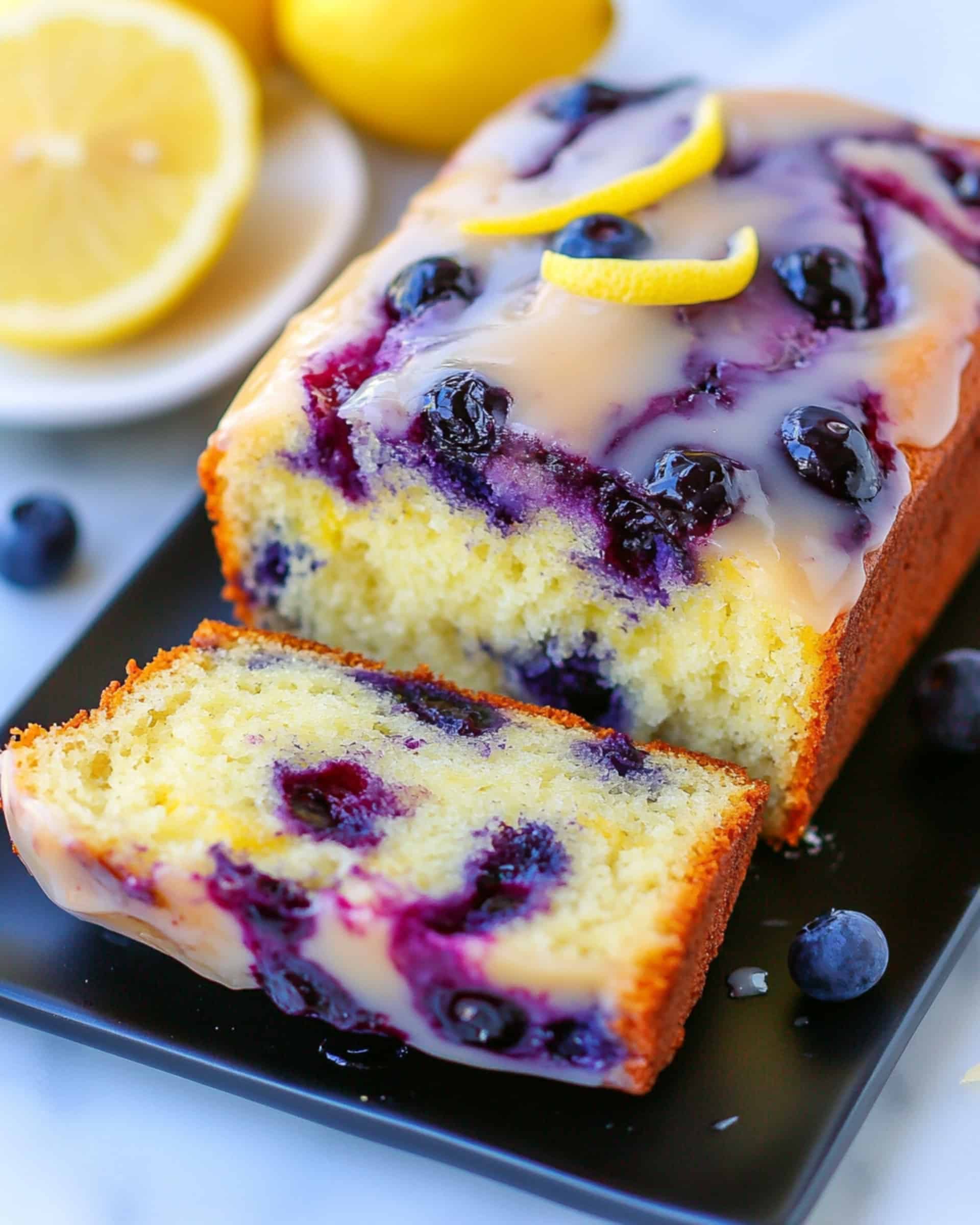 Lemon Blueberry Bread Recipe