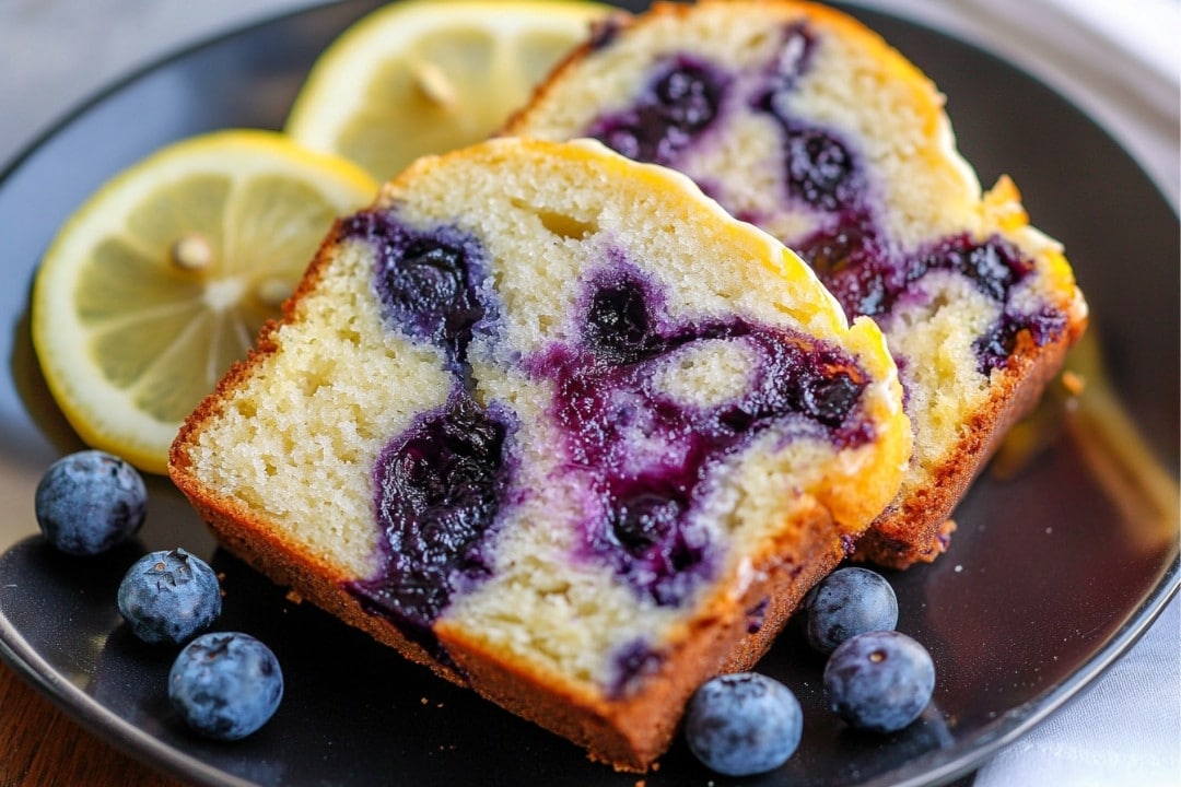 Lemon Blueberry Bread Recipe