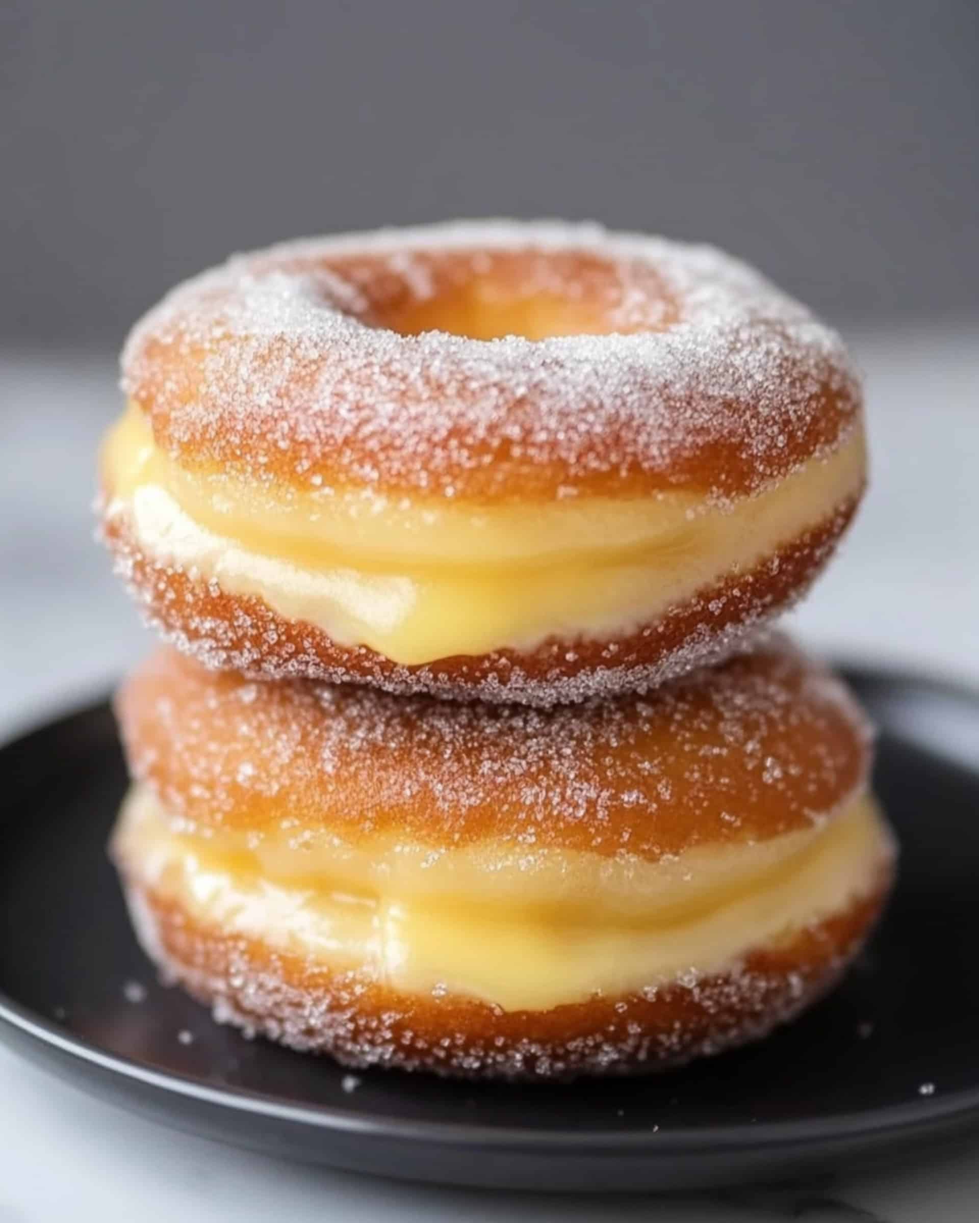 Lemon Filled Doughnuts Recipe