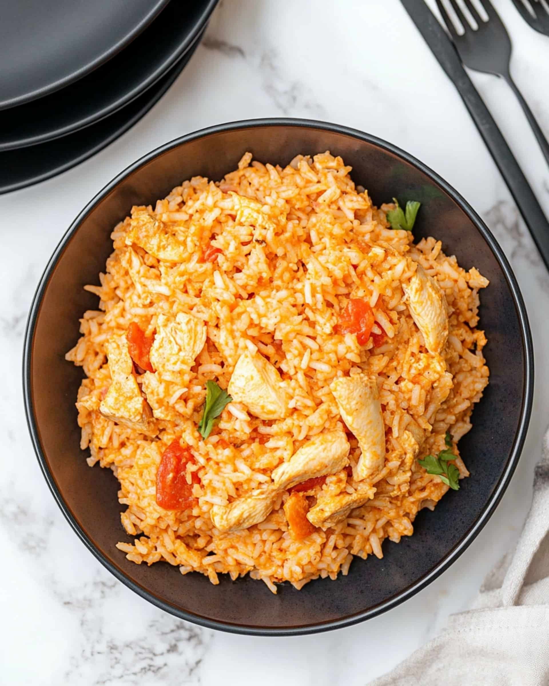 Queso Chicken and Rice Recipe