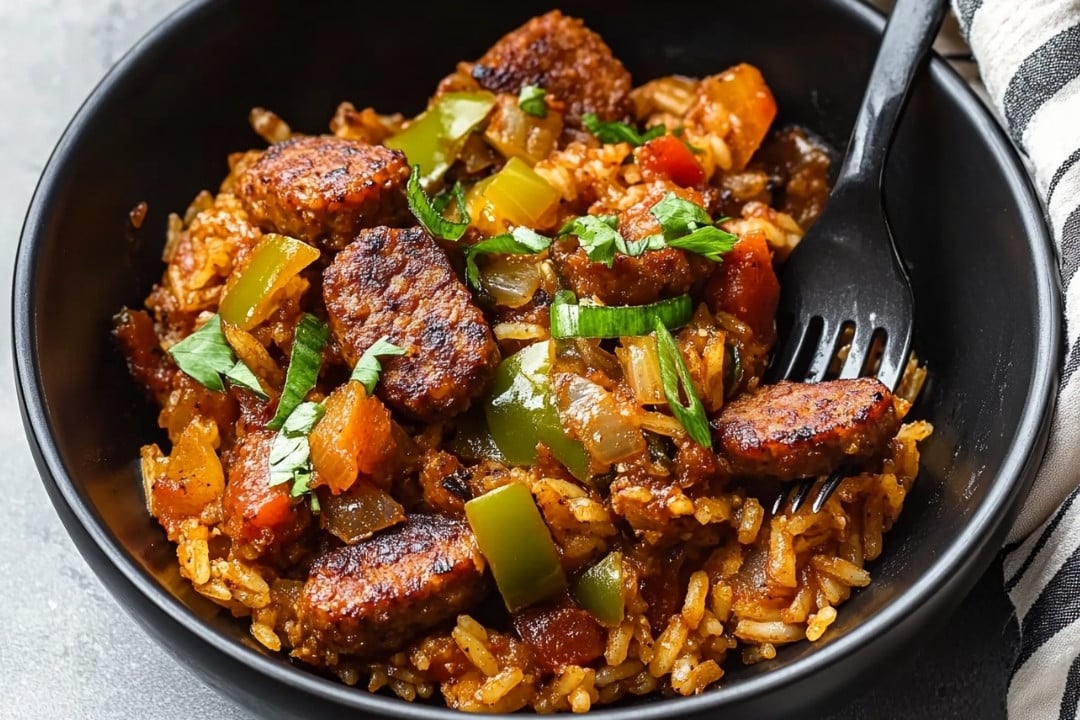 Sausage and Rice Skillet Recipe