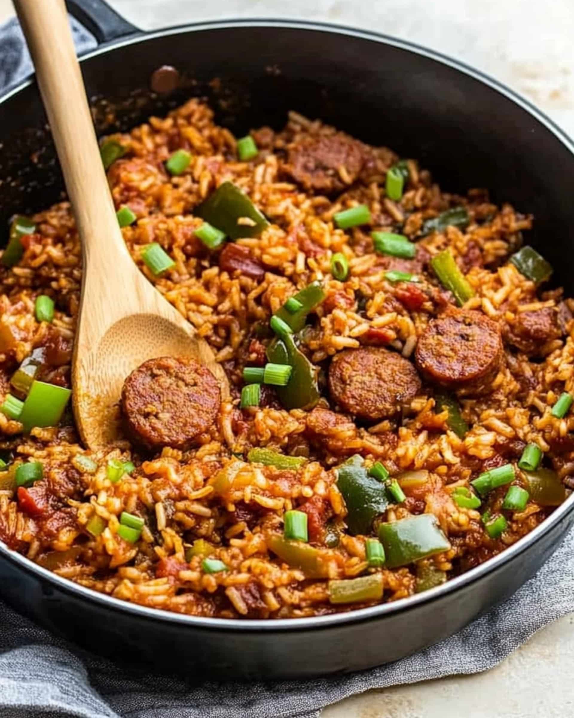 Sausage and Rice Skillet Recipe