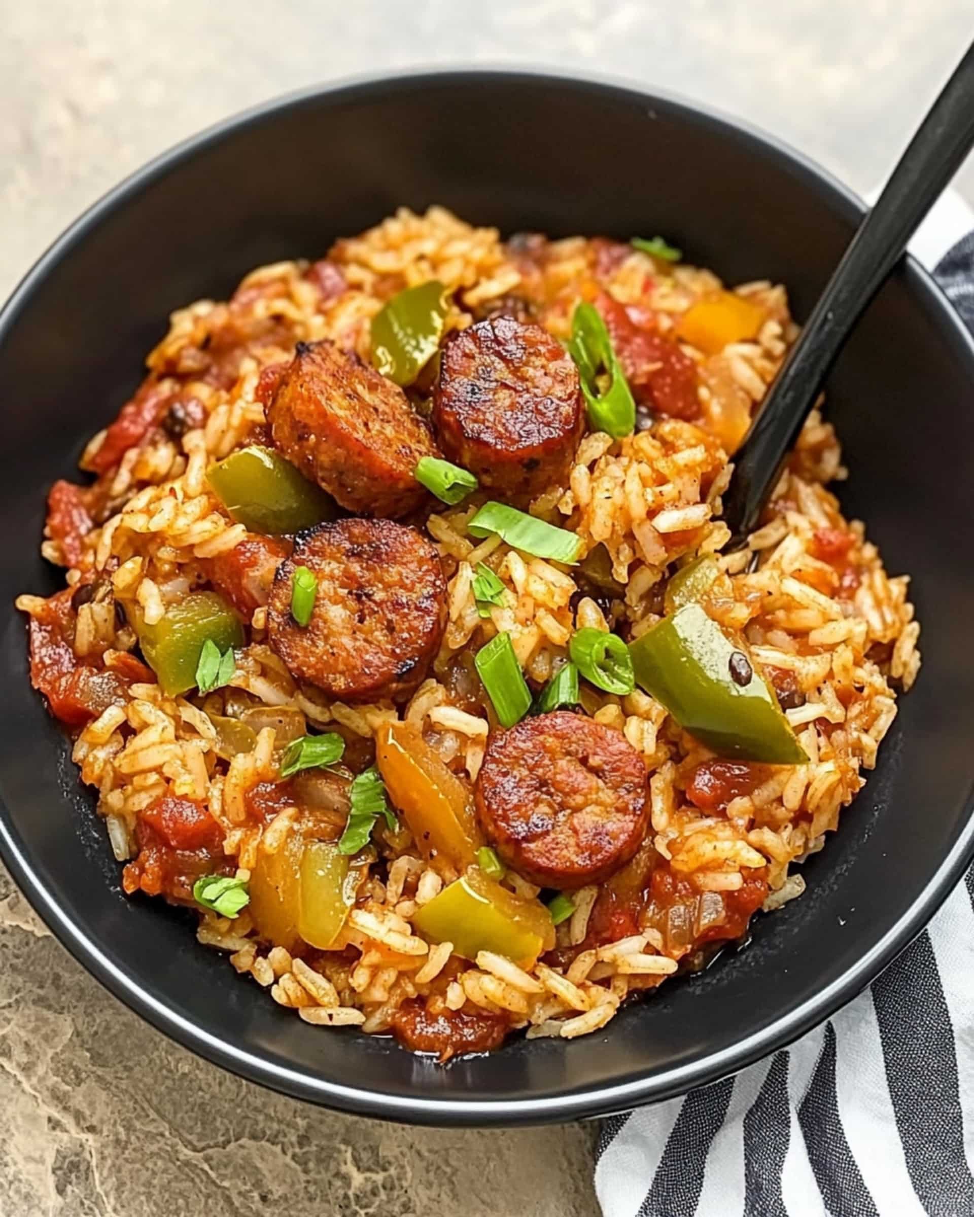 Sausage and Rice Skillet Recipe