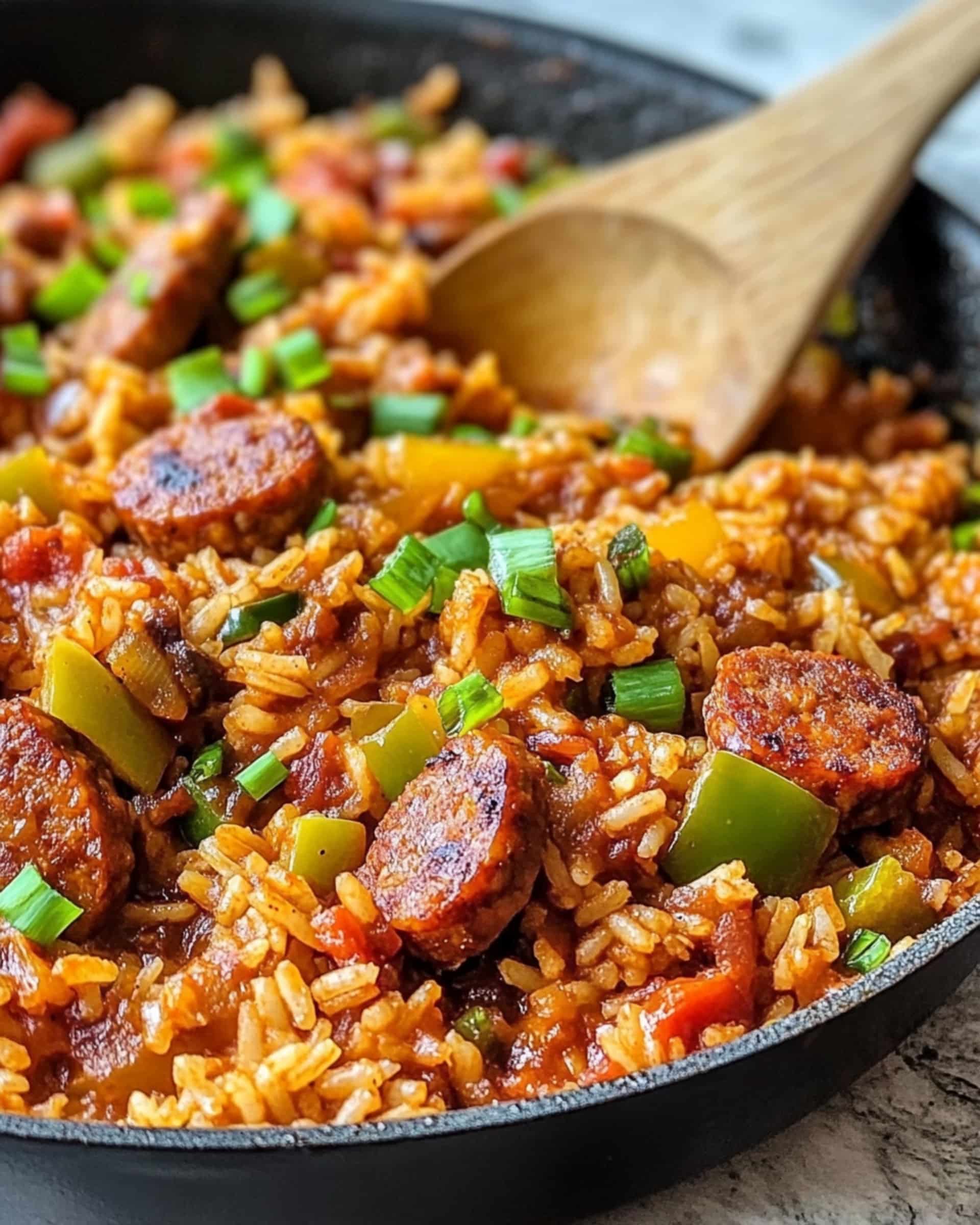 Sausage and Rice Skillet Recipe