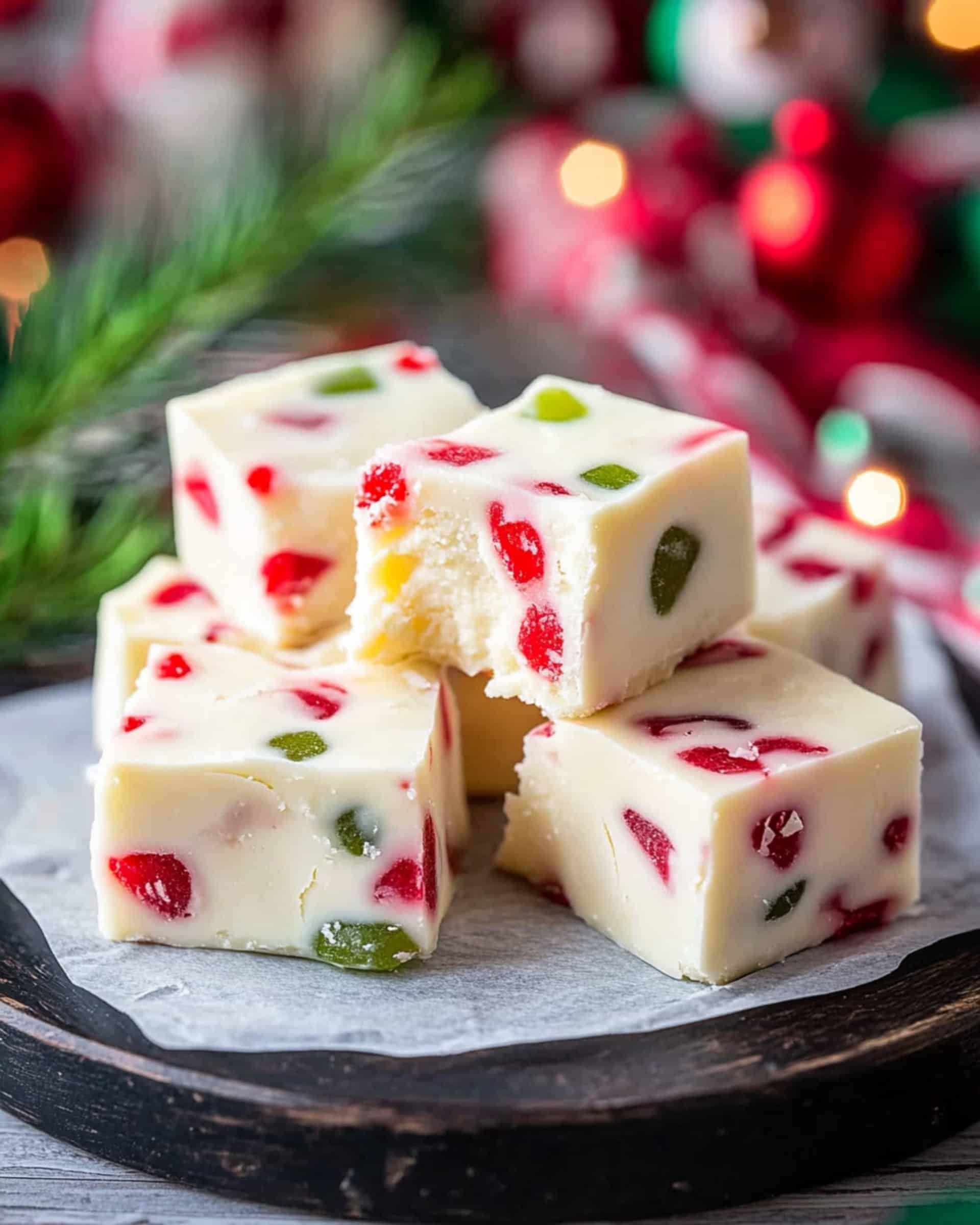 White Christmas Fudge Recipe