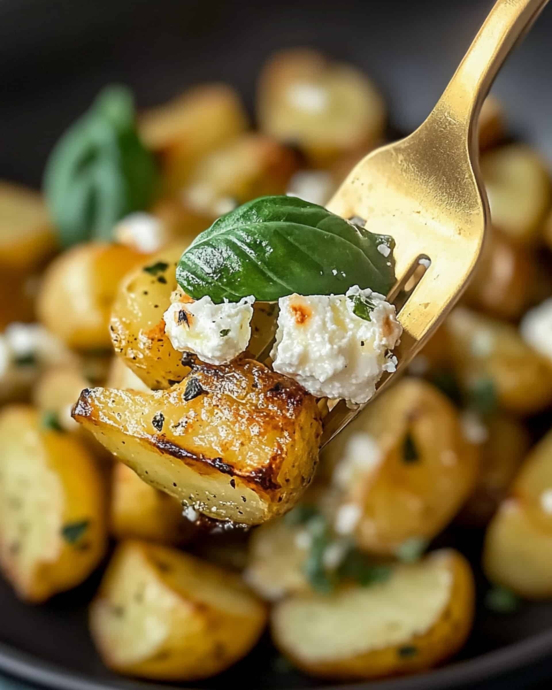 Baked Feta Potatoes Recipe