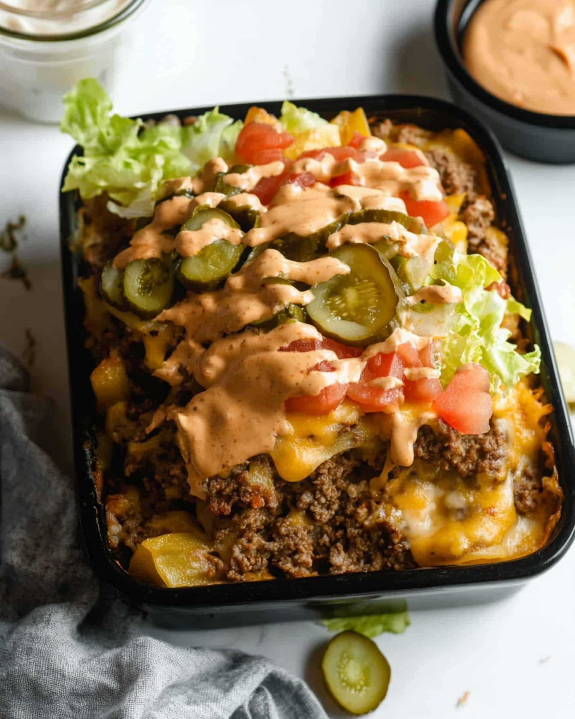 Big Mac Casserole Recipe