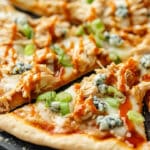 Buffalo Chicken Flatbread Pizza Recipe