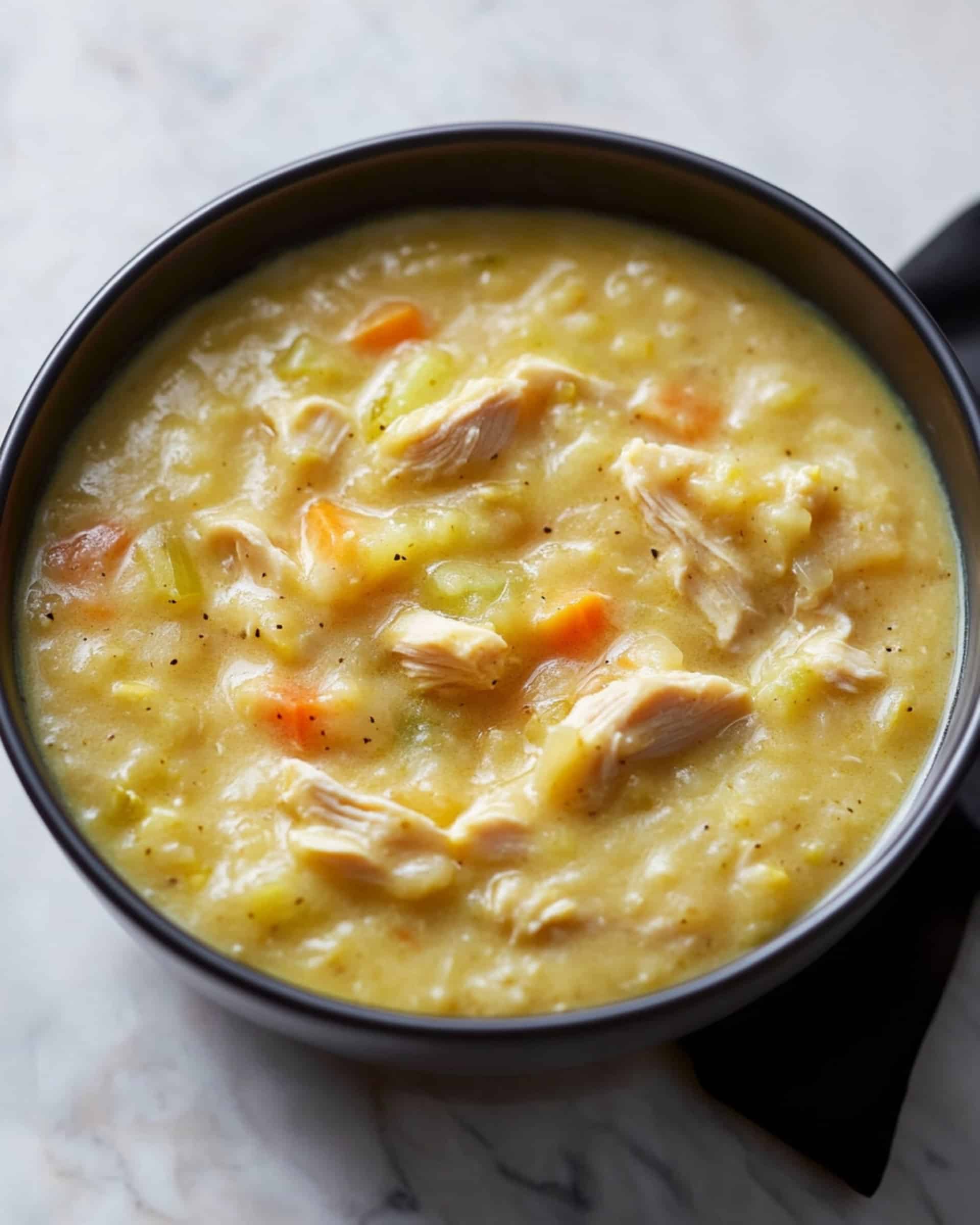 Cauliflower Chicken Soup Recipe