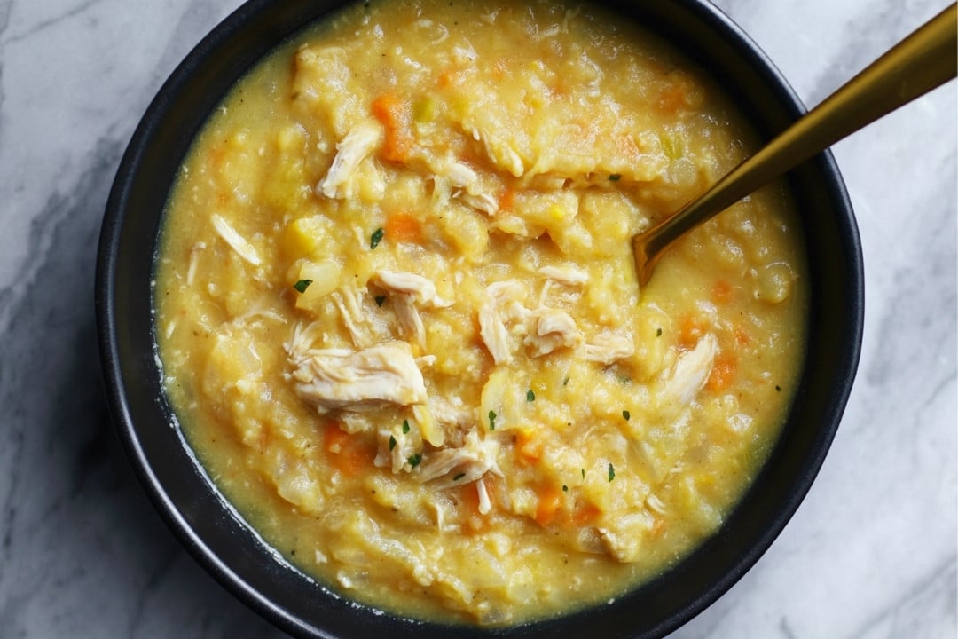 Cauliflower Chicken Soup Recipe