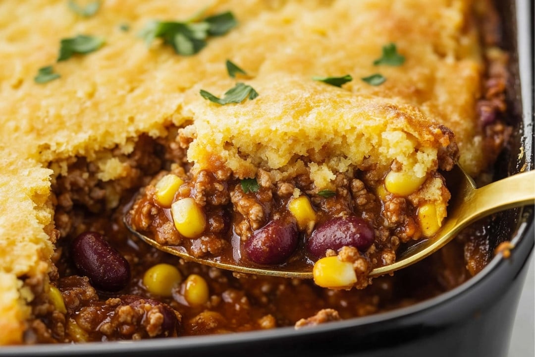 Cowboy Cornbread Casserole Recipe