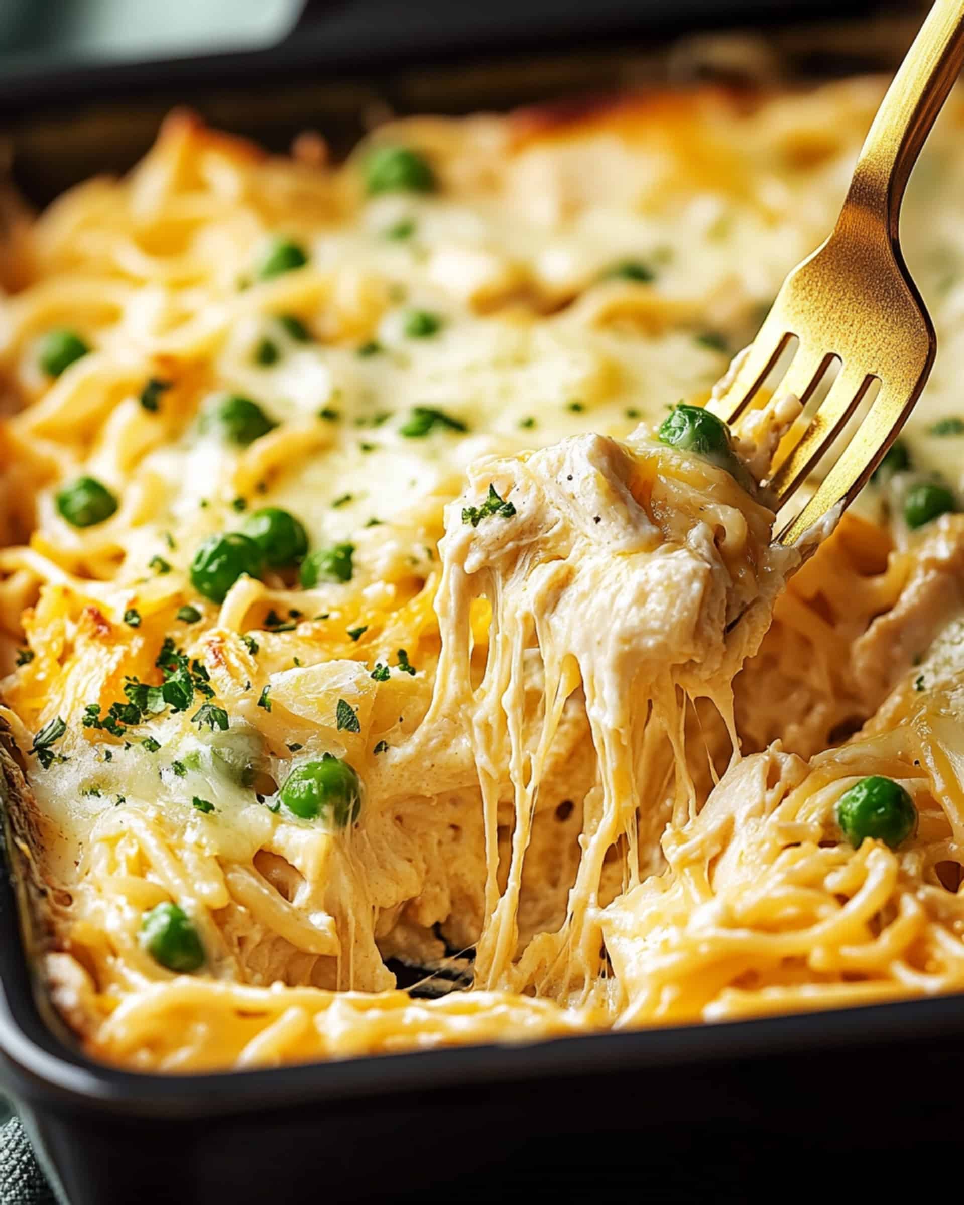 Creamy Chicken Tetrazzini Recipe